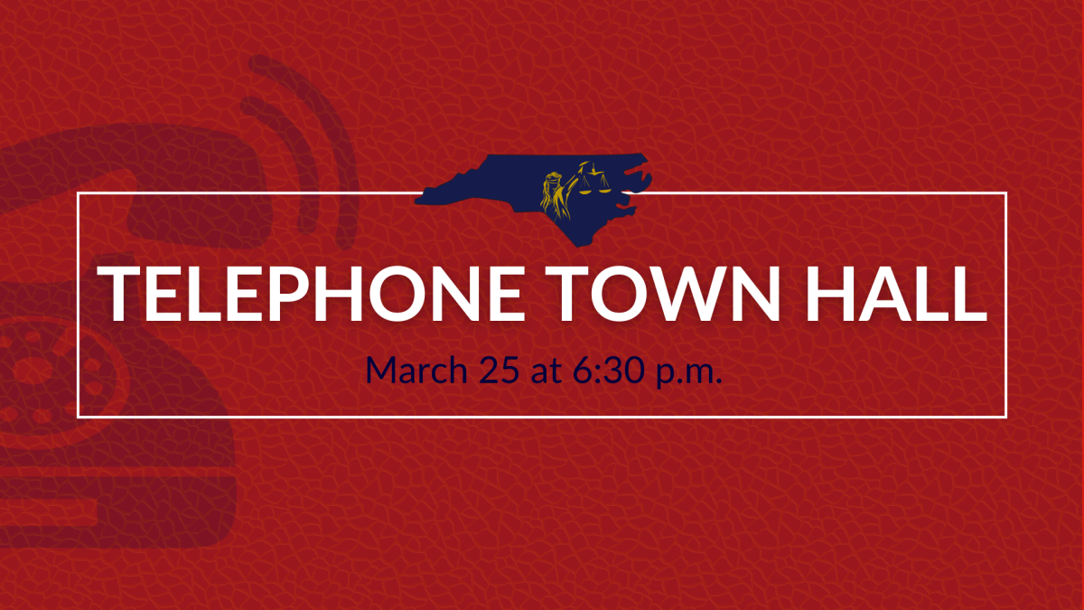 TELEPHONE TOWN HALL WITH CONG BRAD KNOTT