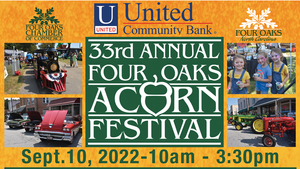 Four Oaks Acorn Festival JCDP Booth
