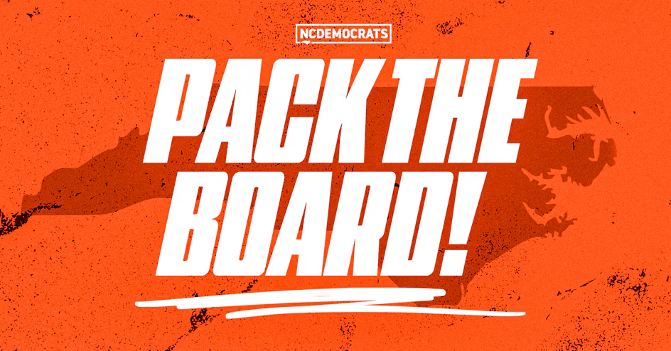 PACK THE NC STATE BOARD OF ELECTIONS!