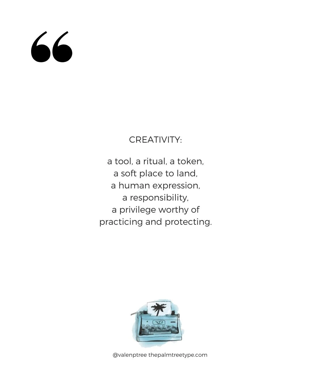 While technology has undoubtedly amplified many creative pursuits, it has also dampened their color. 
.
Online, quality has been grossly disguised as quantity; connection as views; intention as distraction; engagement as repetition&hellip;
.
Hard sto
