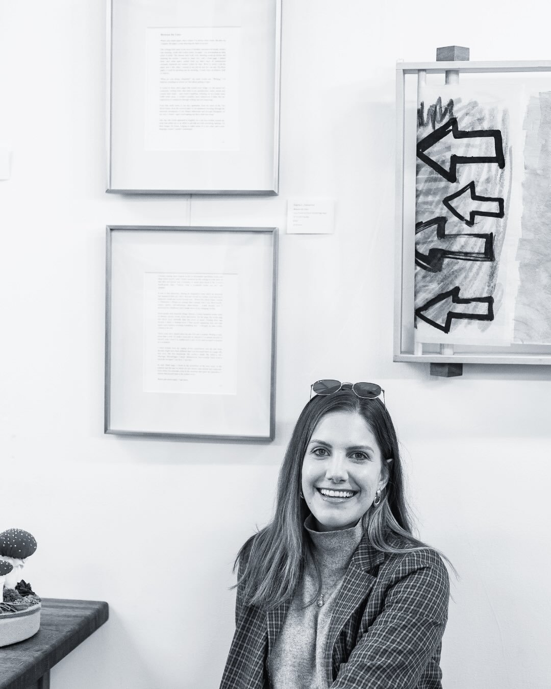 Officially in my Flow State&hellip; 🌊
My first exhibition. My first written works sold. 💫
.
My heartfelt gratitude to @creativewellarts for championing the local arts and empowering all art forms to show up. Thank you, @tessahalldesigns and @monica