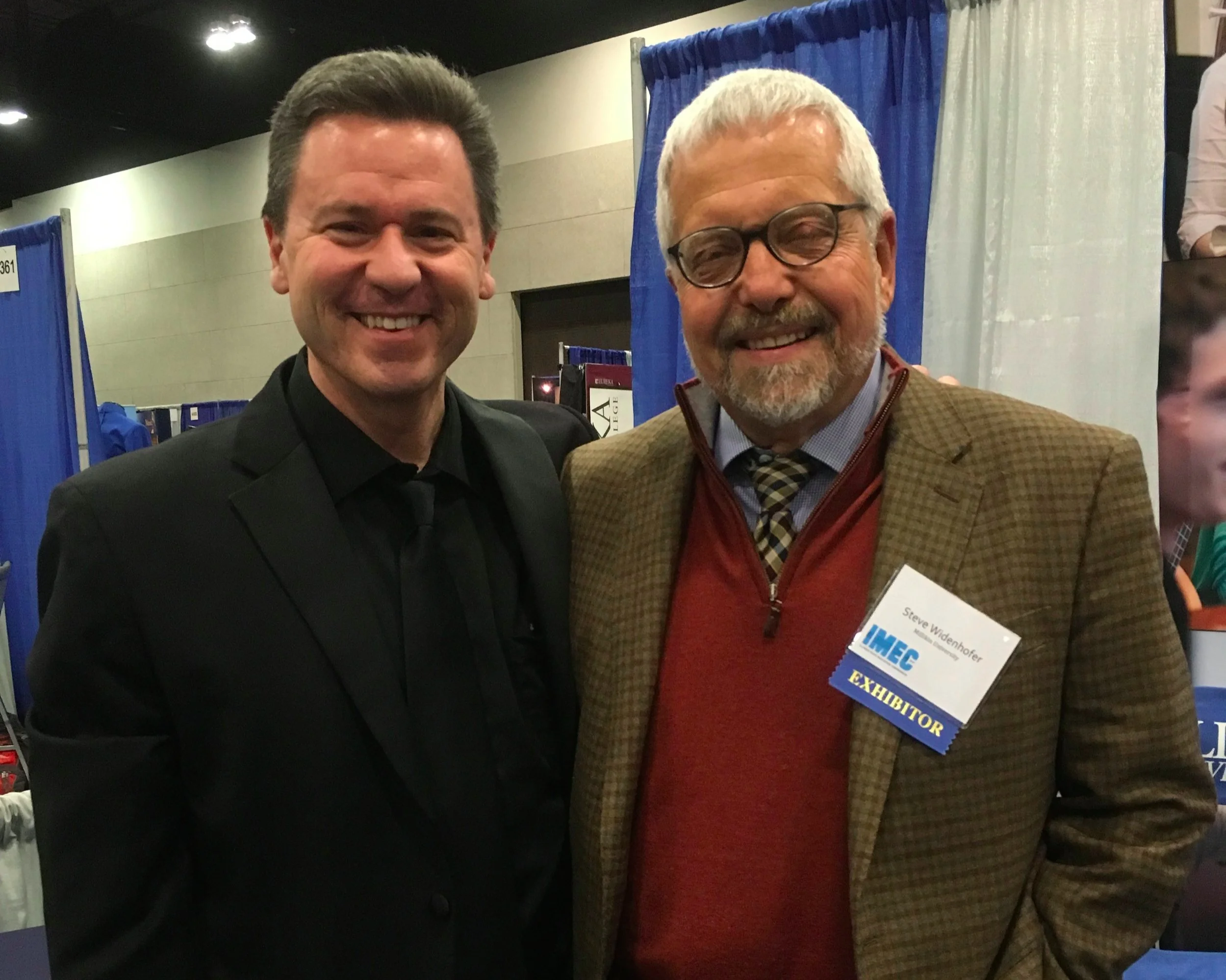 With Steve Widenhofer, January 2017
