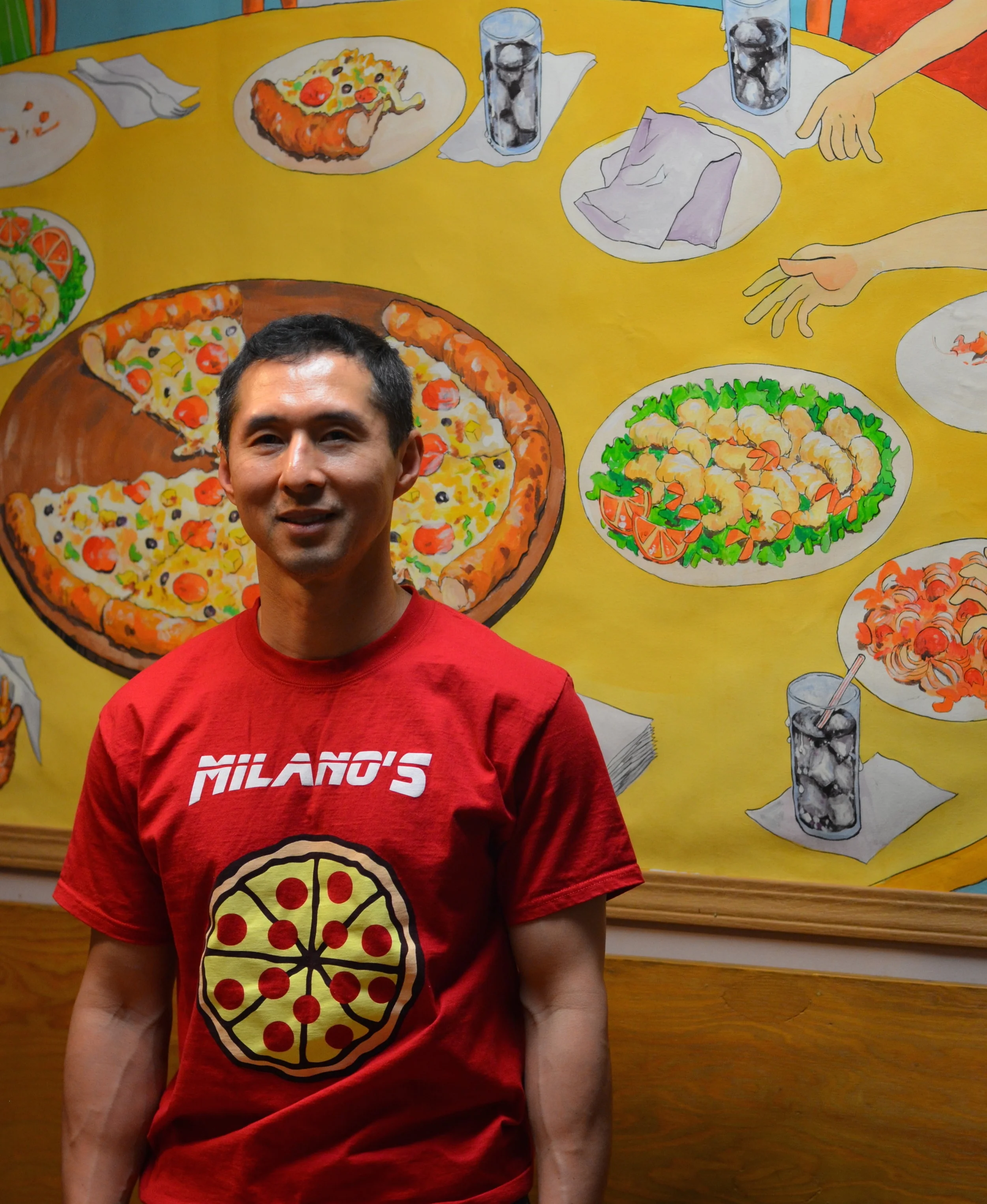 Oak at Milano's Pizza in downtown Nome.