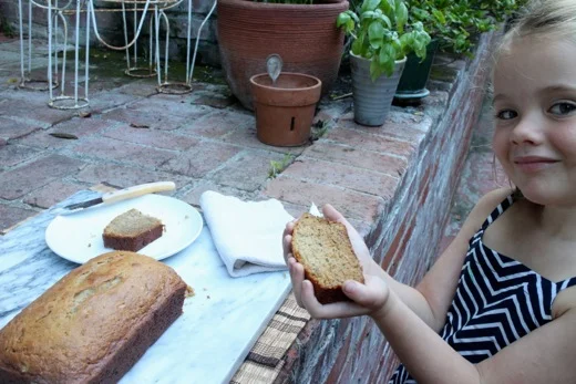 Banana Bread and a 4-year-old