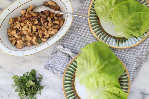 Chicken Lettuce Cups