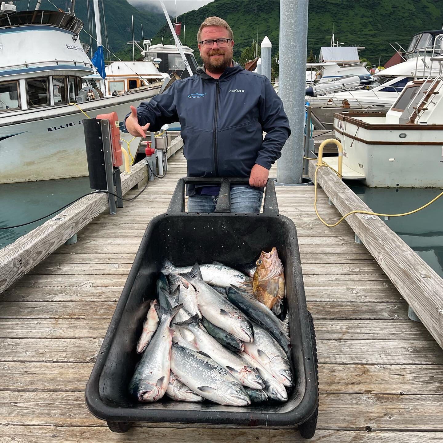 Salmon are in and we have openings! Call 907-304-3474 or book online at https://www.valdezsaltwateradventures.com