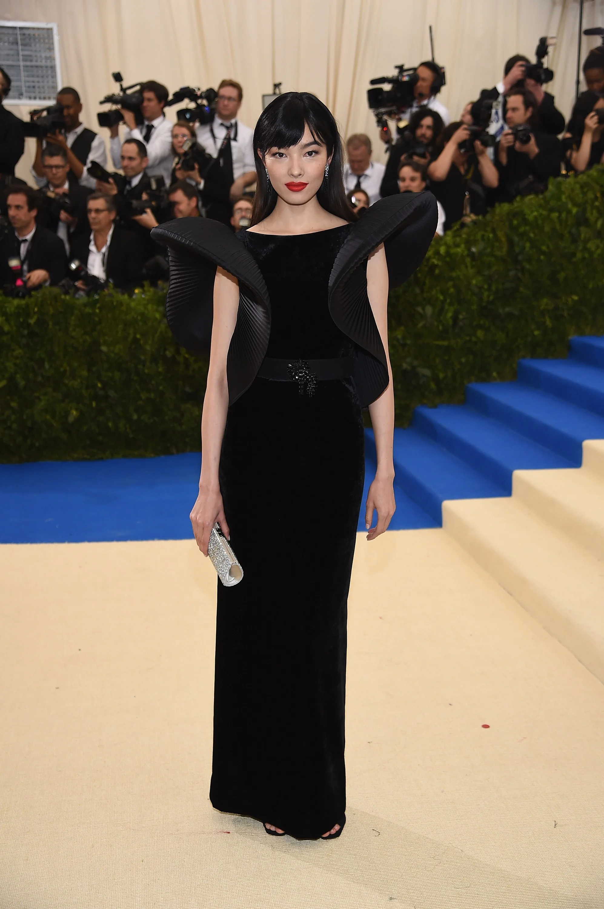 Fei Fei Sun in Alberta Ferretti Limited Edition