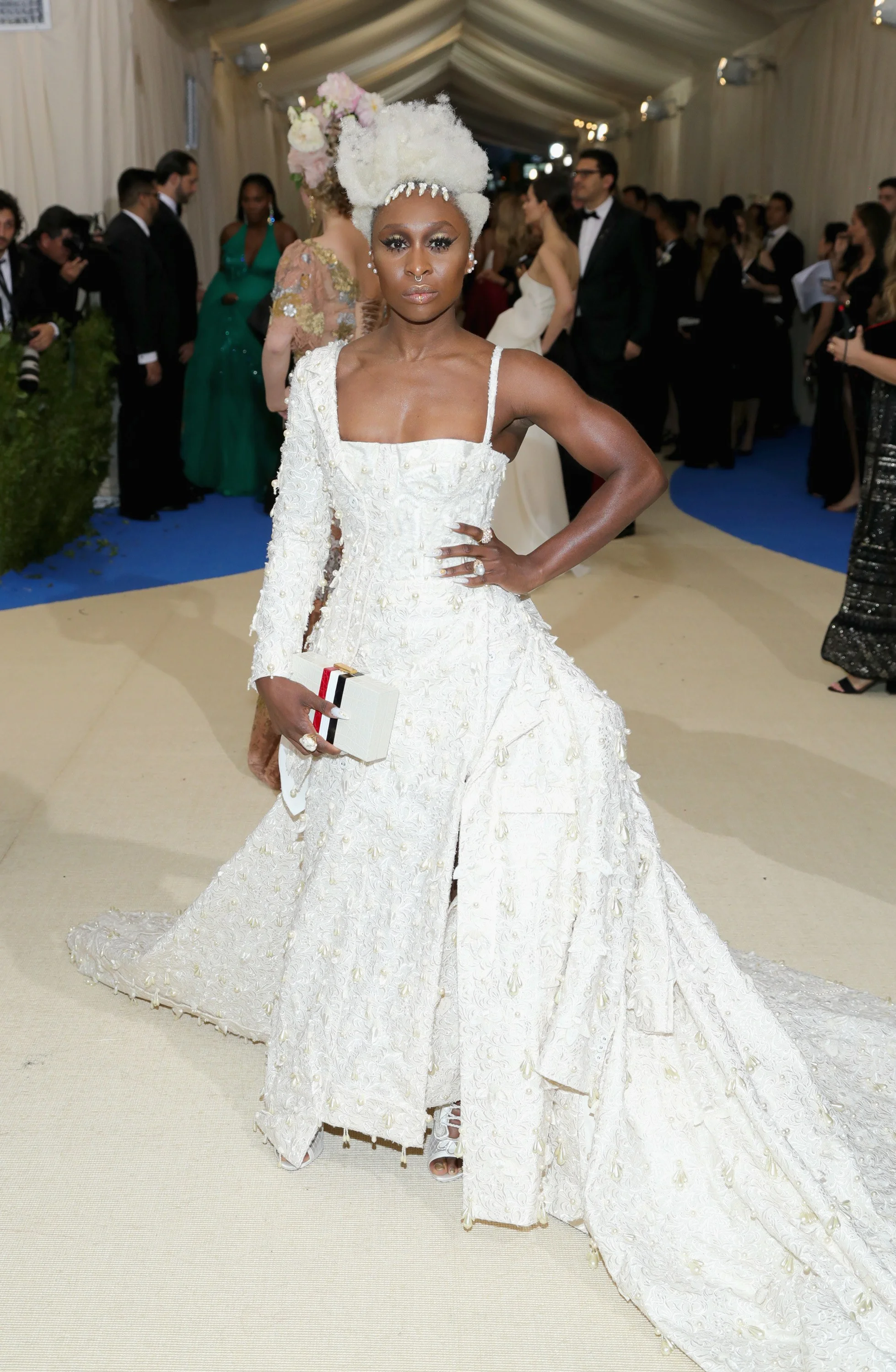 Cynthia Erivo in Thom Browne