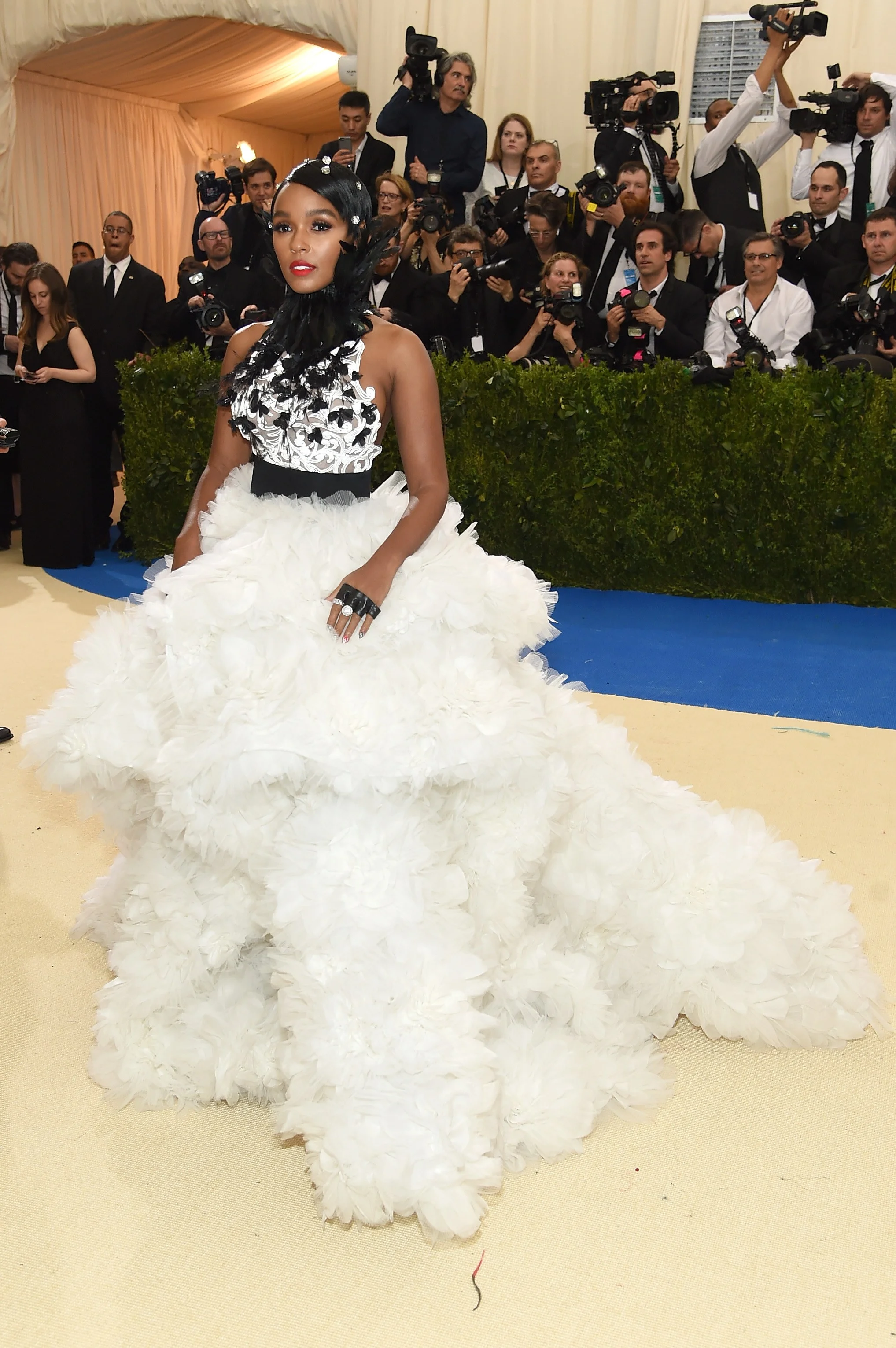 Janelle Monáe in Tiffany jewelr