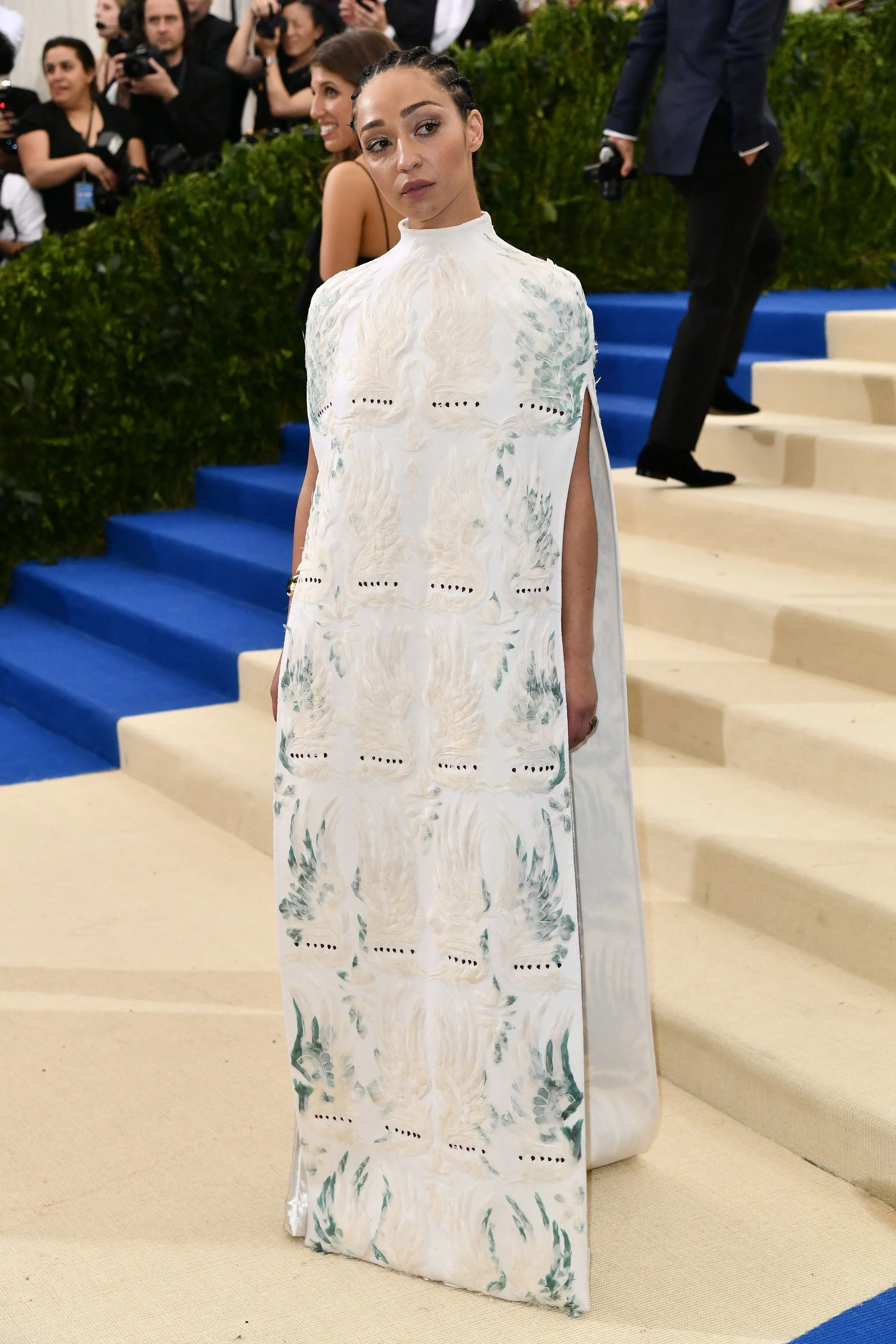 Ruth Negga in Tiffany jewelry