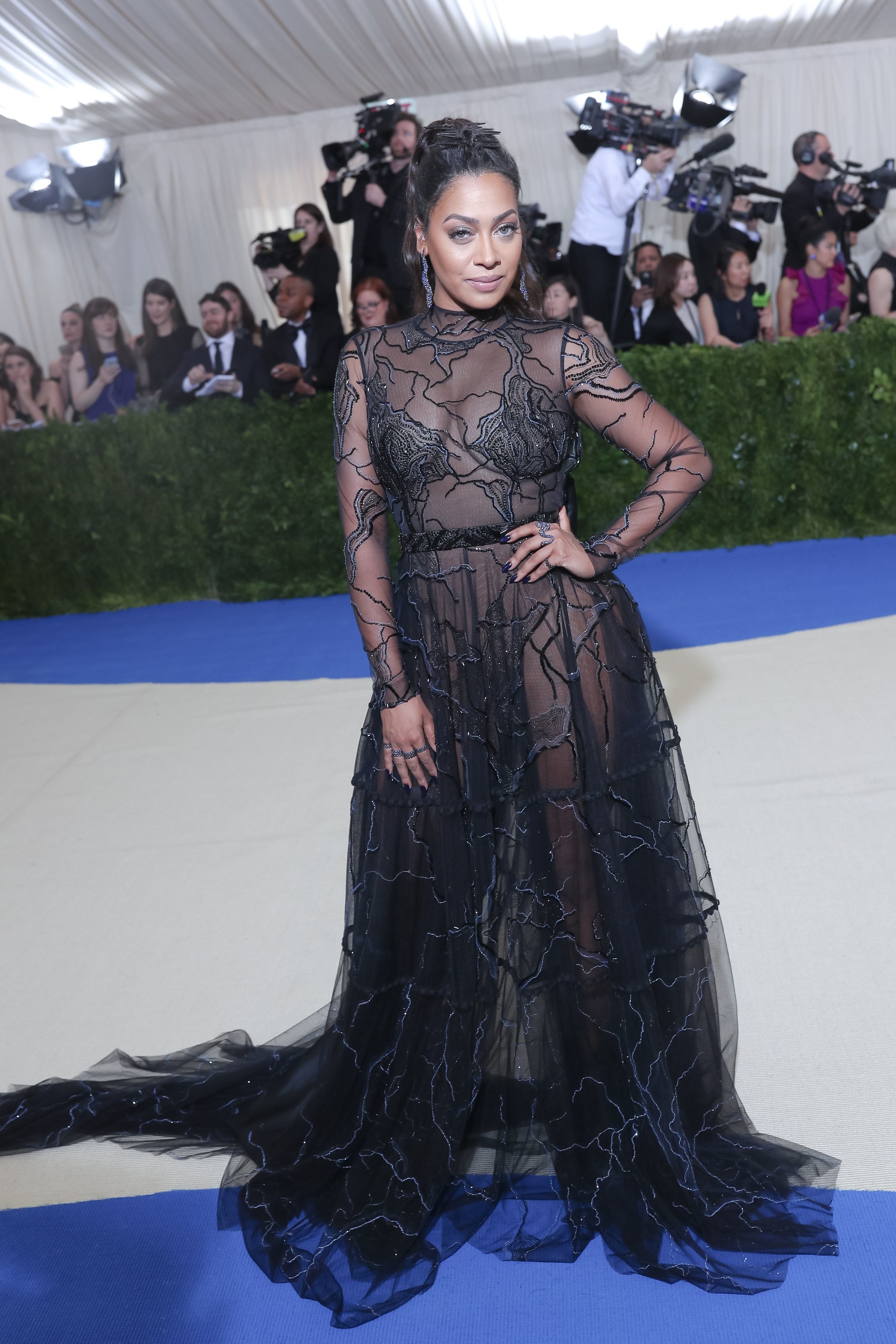La La Anthony in custom Thai Nguyen Atelier