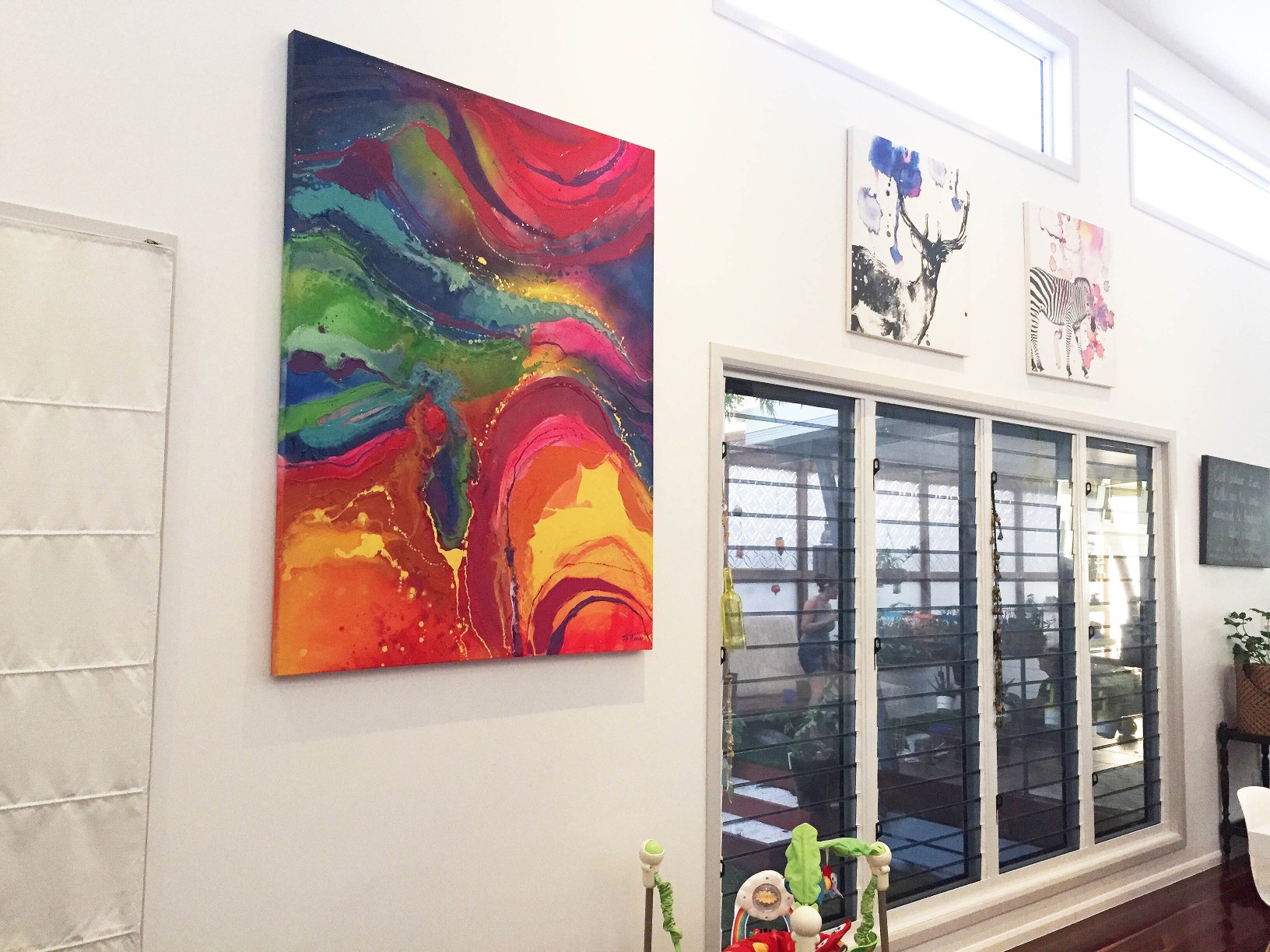 Coloured Abstract Artwork in local home.jpg