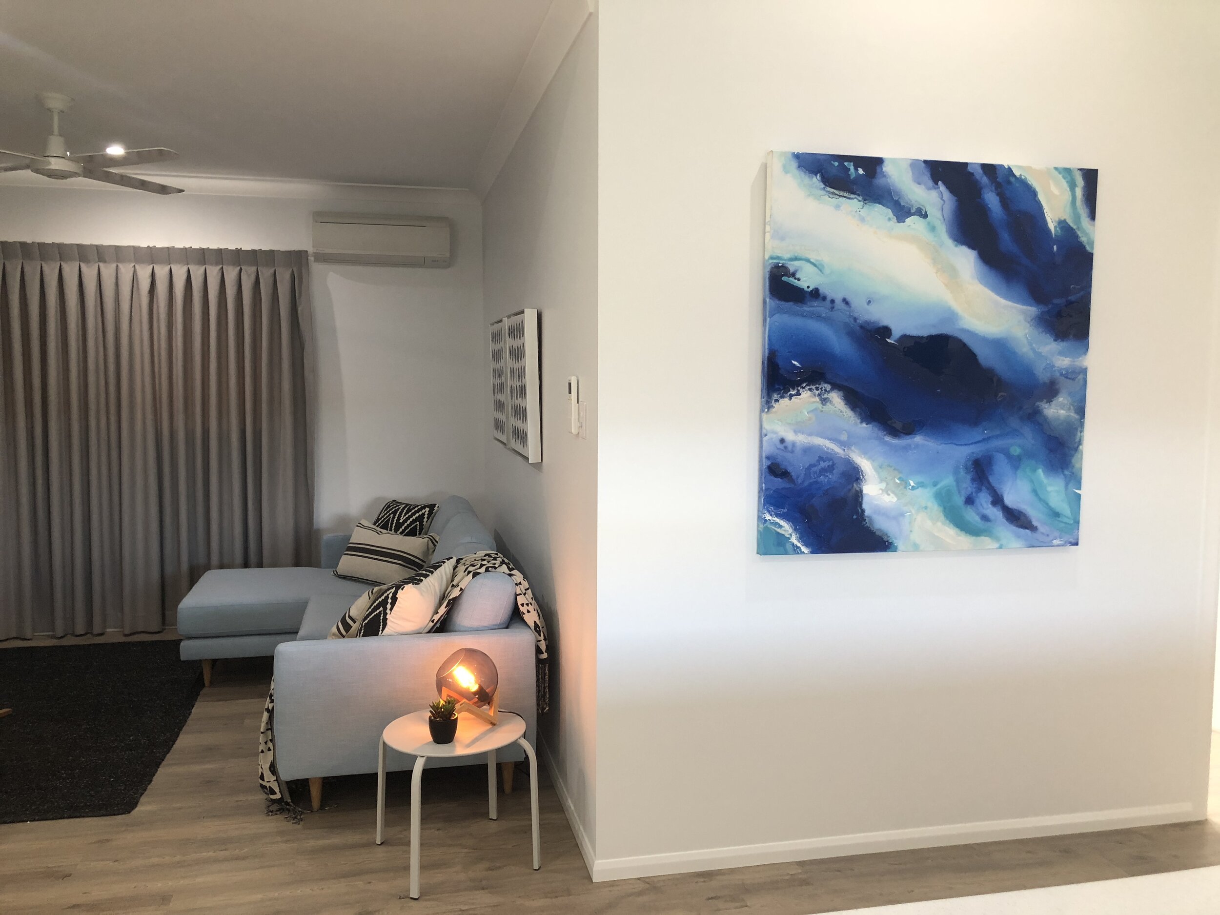 Custom Artwork for Martin Locke Homes Display Home