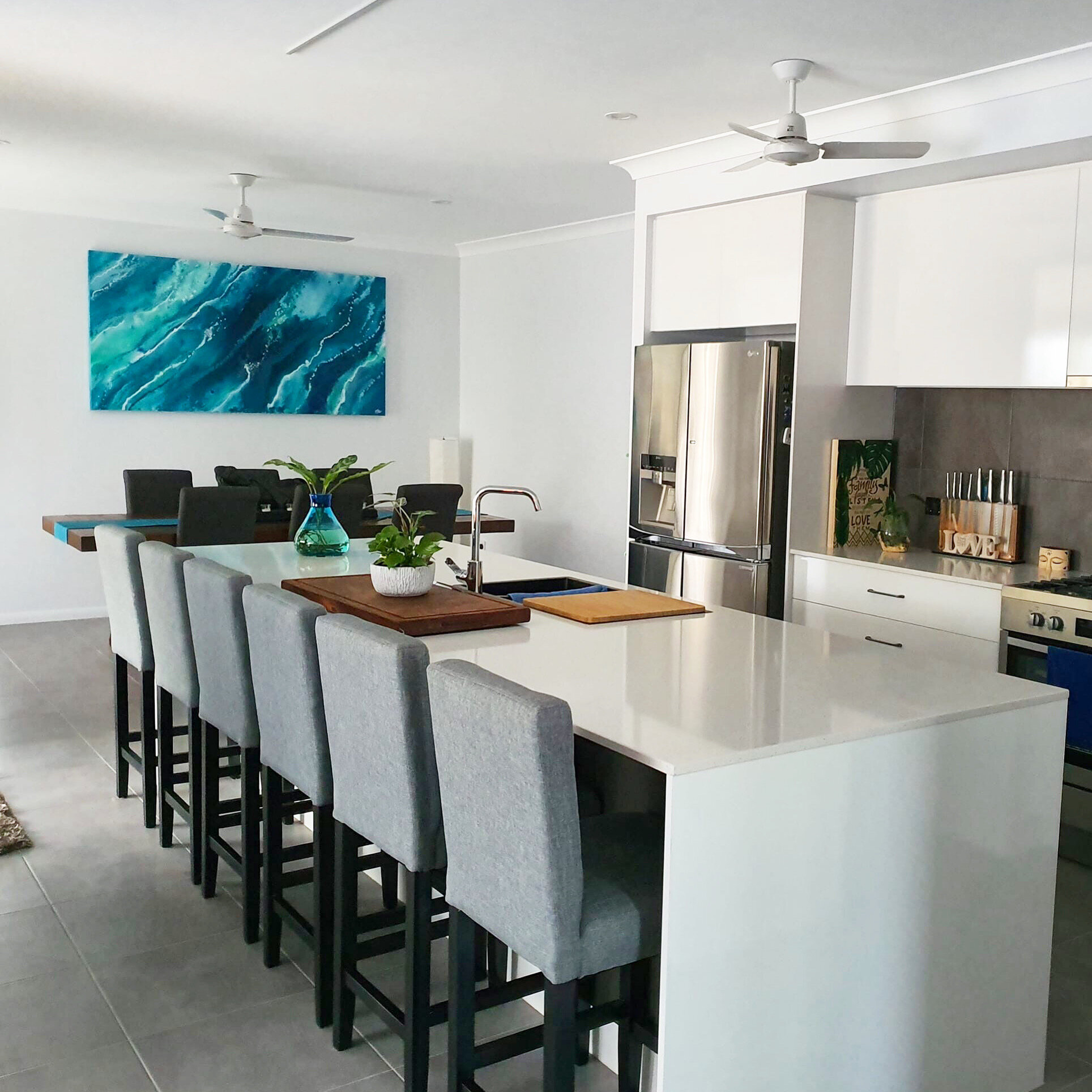 Custom Artwork for Local Townsville Home