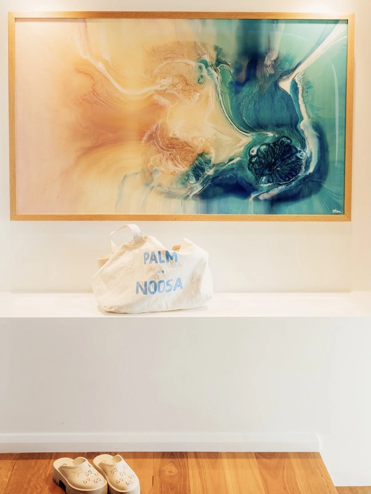 Coralair artwork for Arlie Beach home