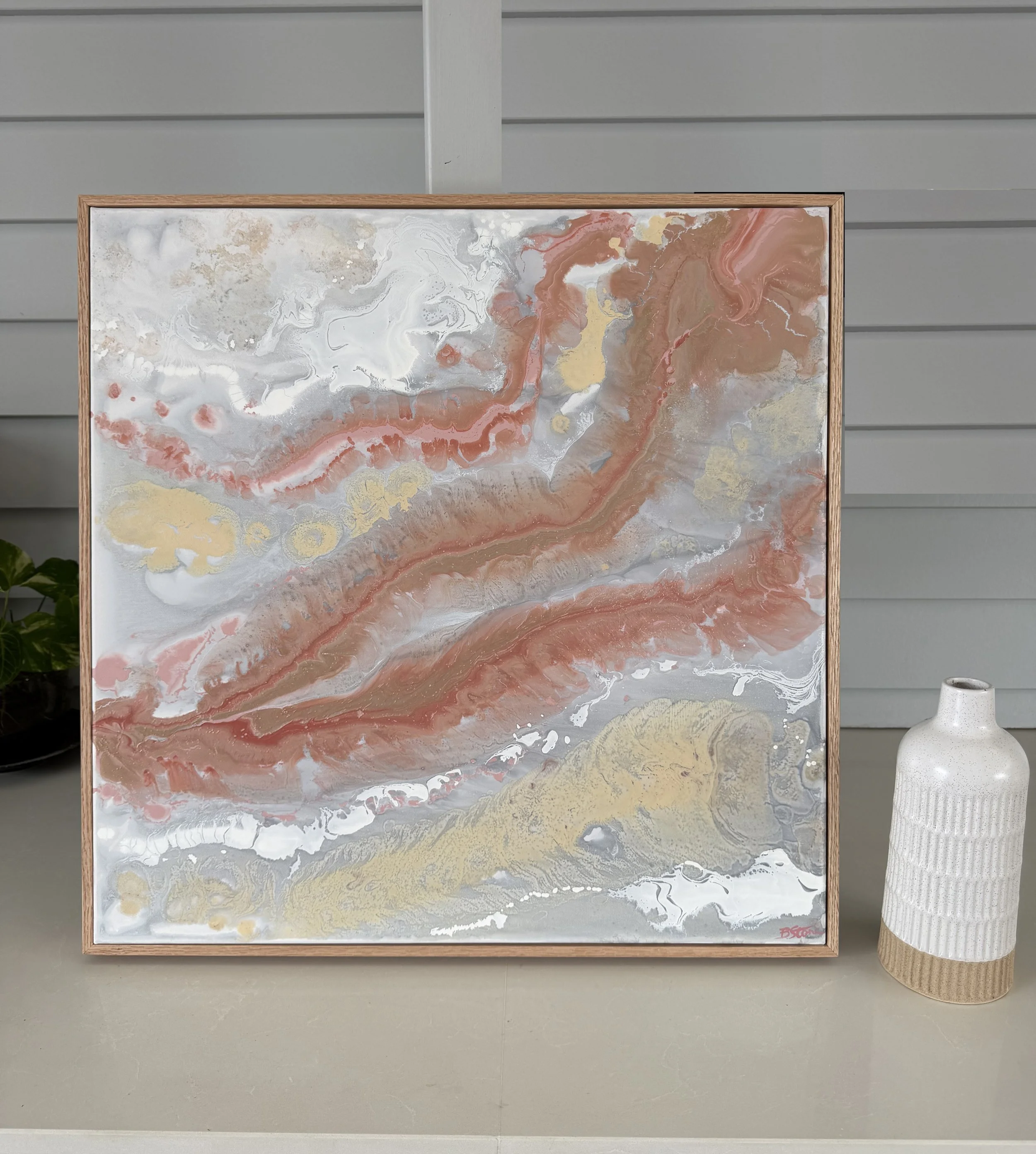 Riverbeds in Blush framed.jpg