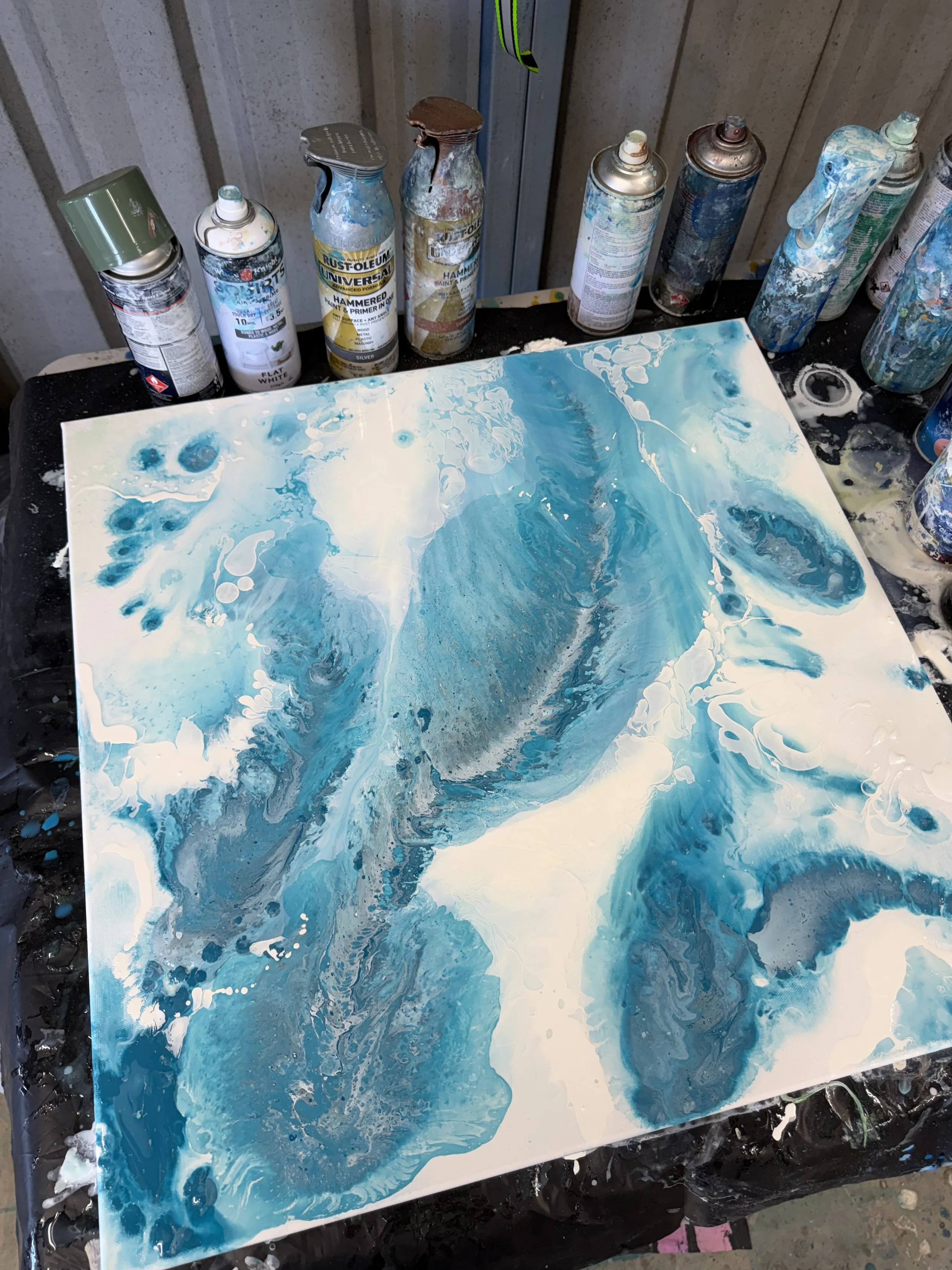 *NEW* REEF FLOW - Acrylics on canvas