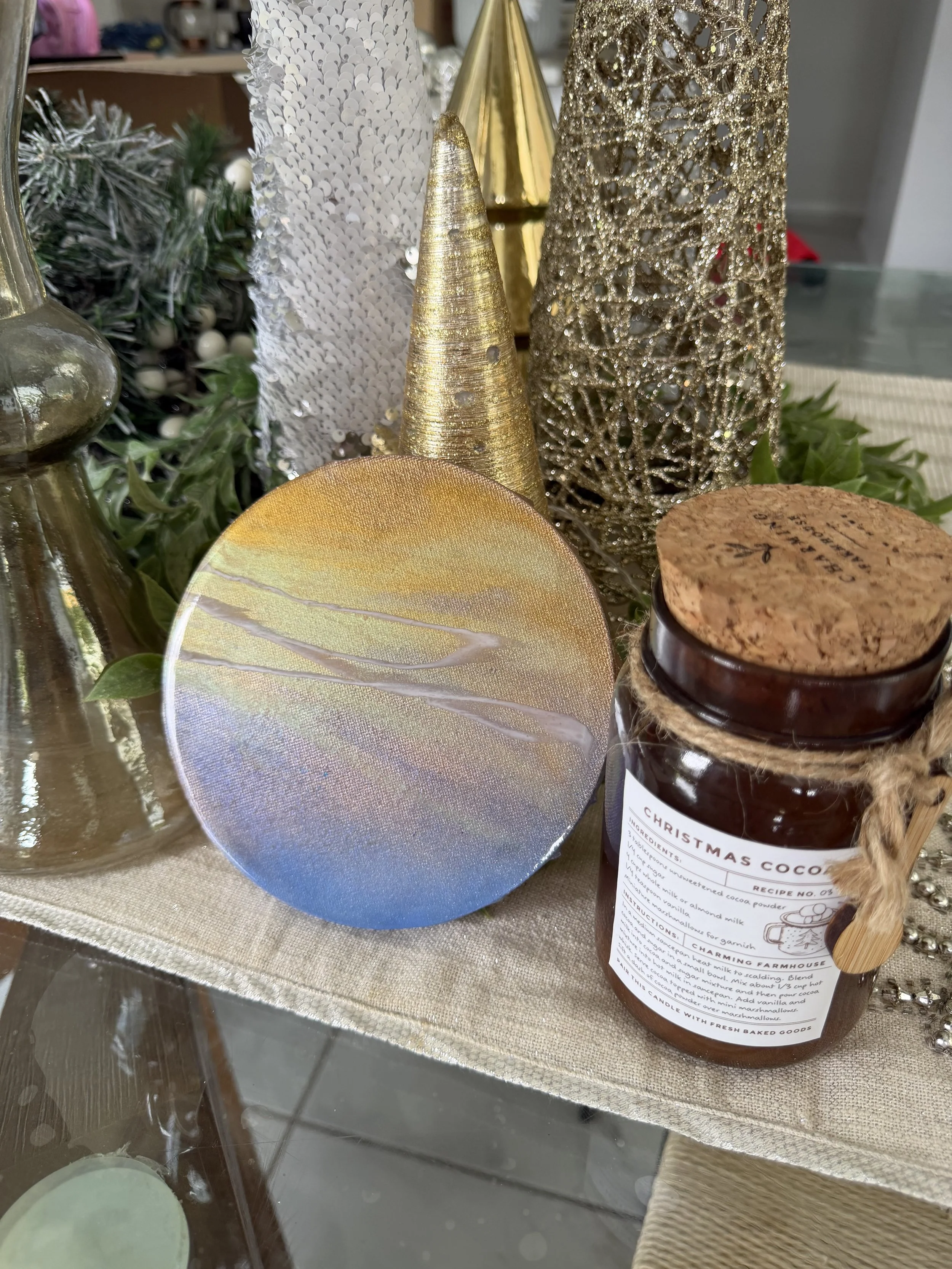 Mini Porthole Original - golden mauve