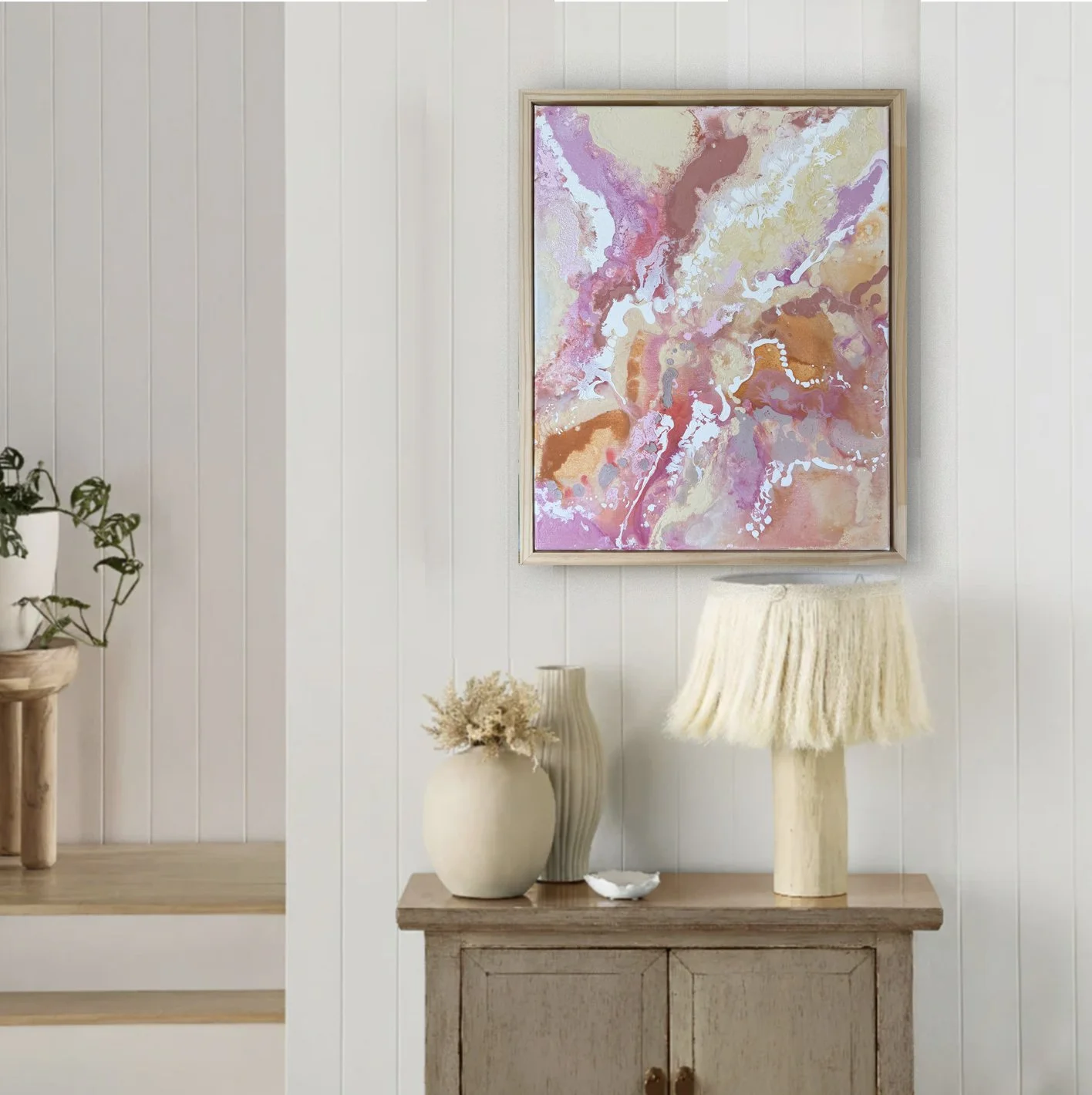 *NEW* ‘Where Dreams Bloom' - Acrylic on canvas, framed