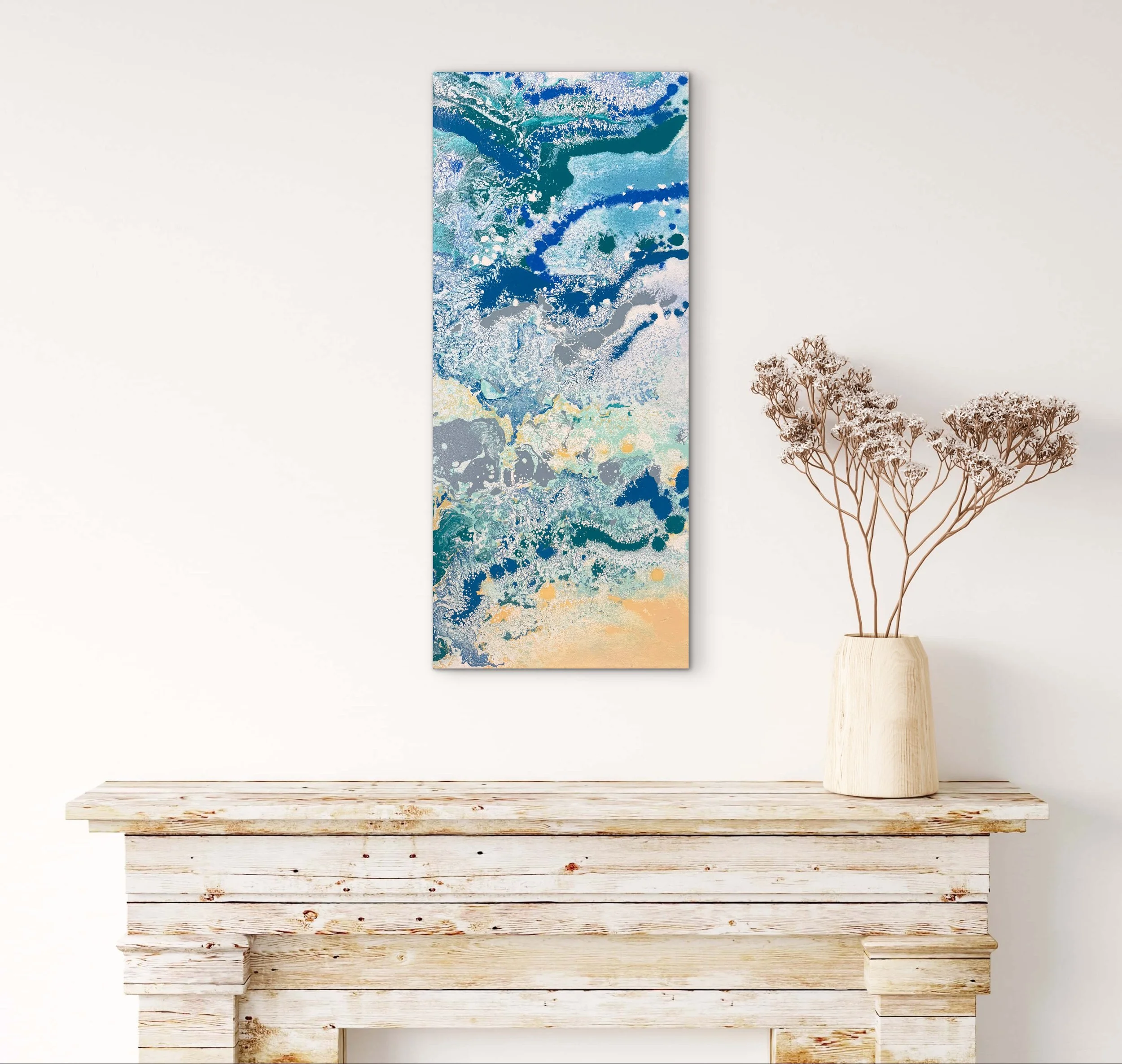 ‘Reefscape' - Acrylic on canvas