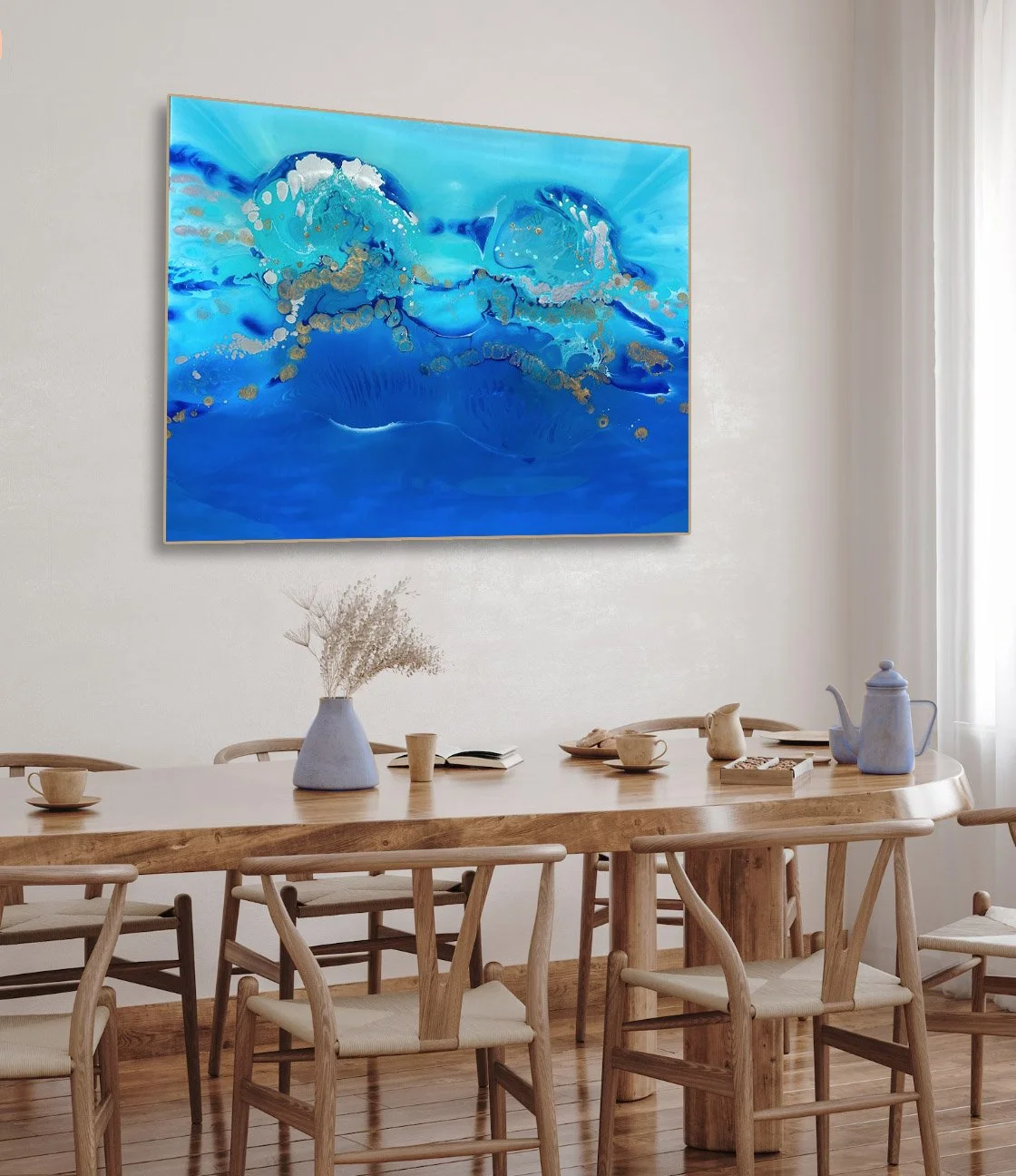 sparkle on the sea in timber room.jpeg