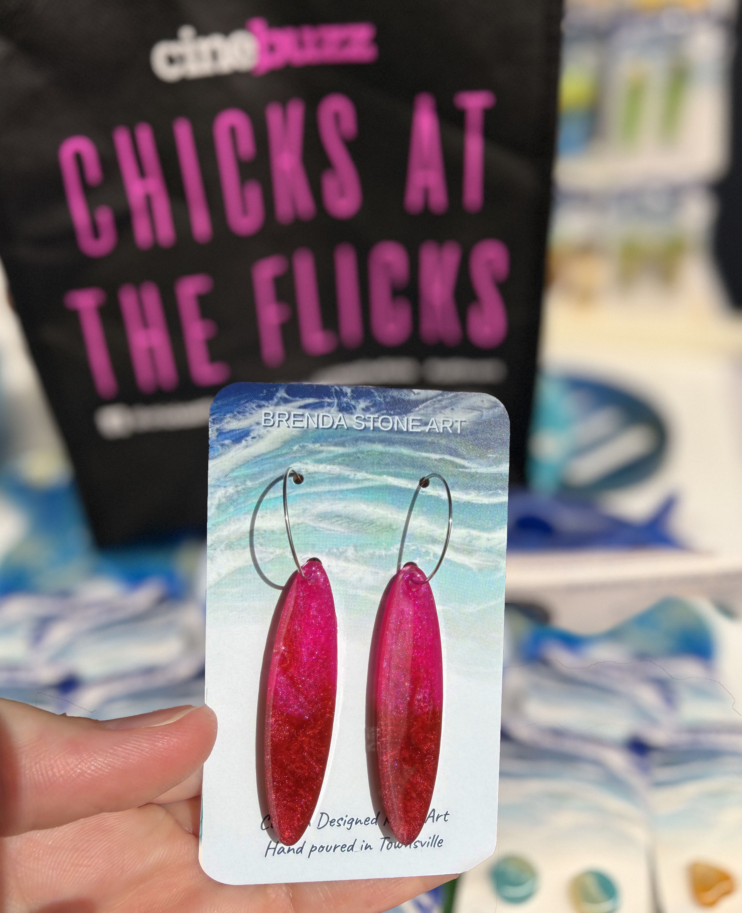 CHICKS at FLICKS Collection 3 Pink red Runway Drop.jpg