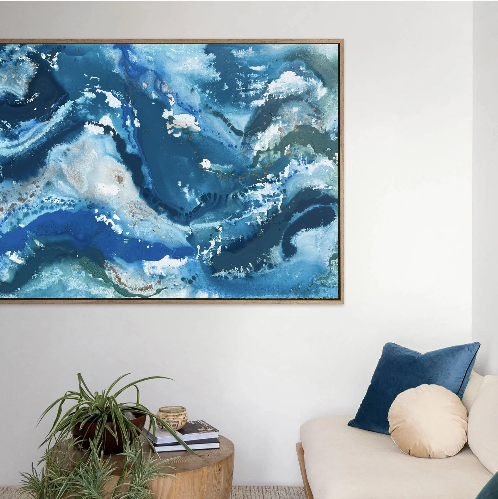 Where River Remember Arcylics on canvas framed.jpg