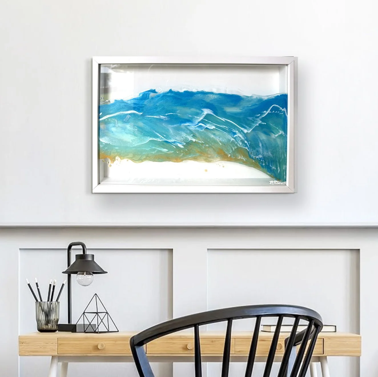 Tropics CLear Ocean Waves 32 x 45cm.jpg