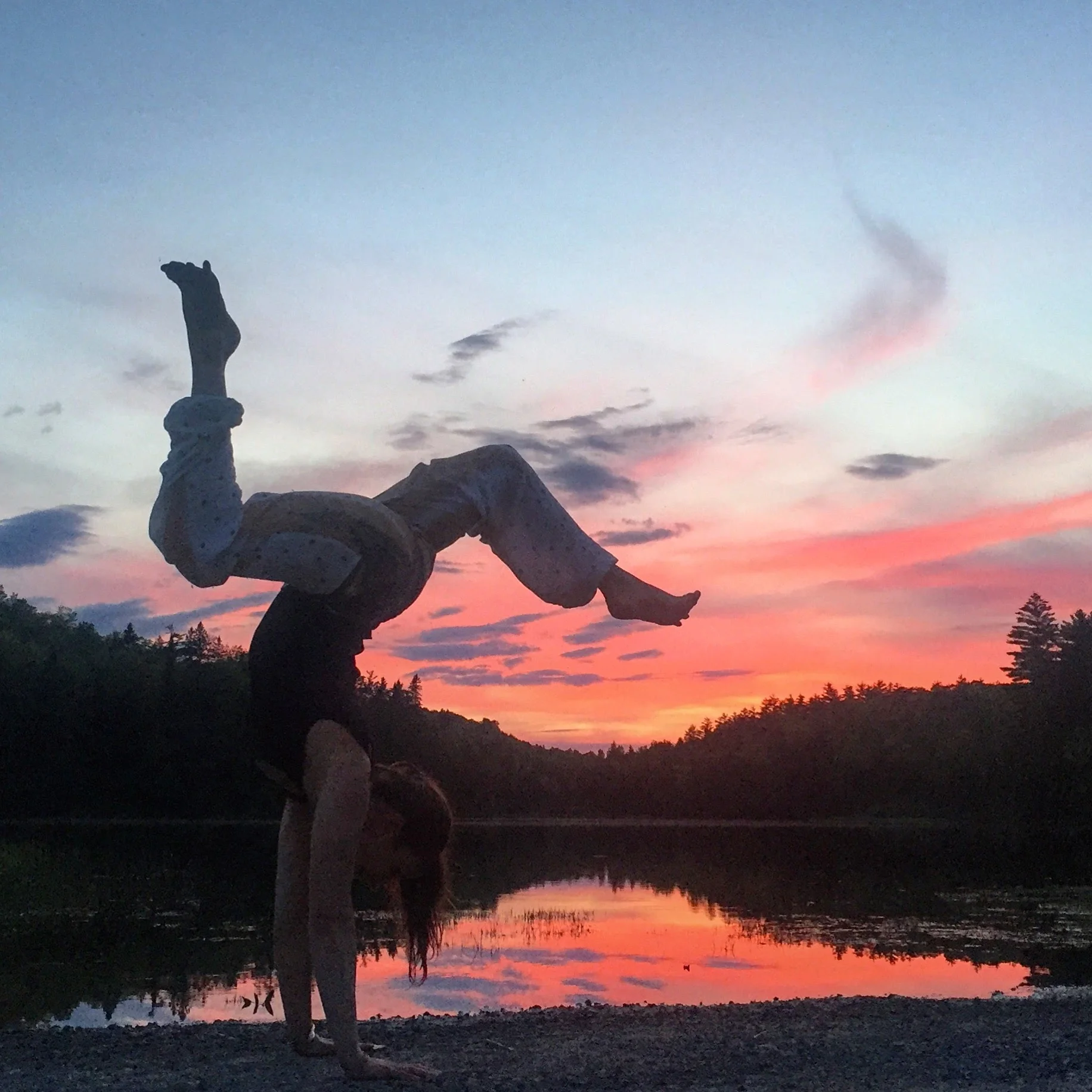 Sunset, June 9th, 2017. Taking a beautiful break, somewhere between Muskoka and Ottawa.