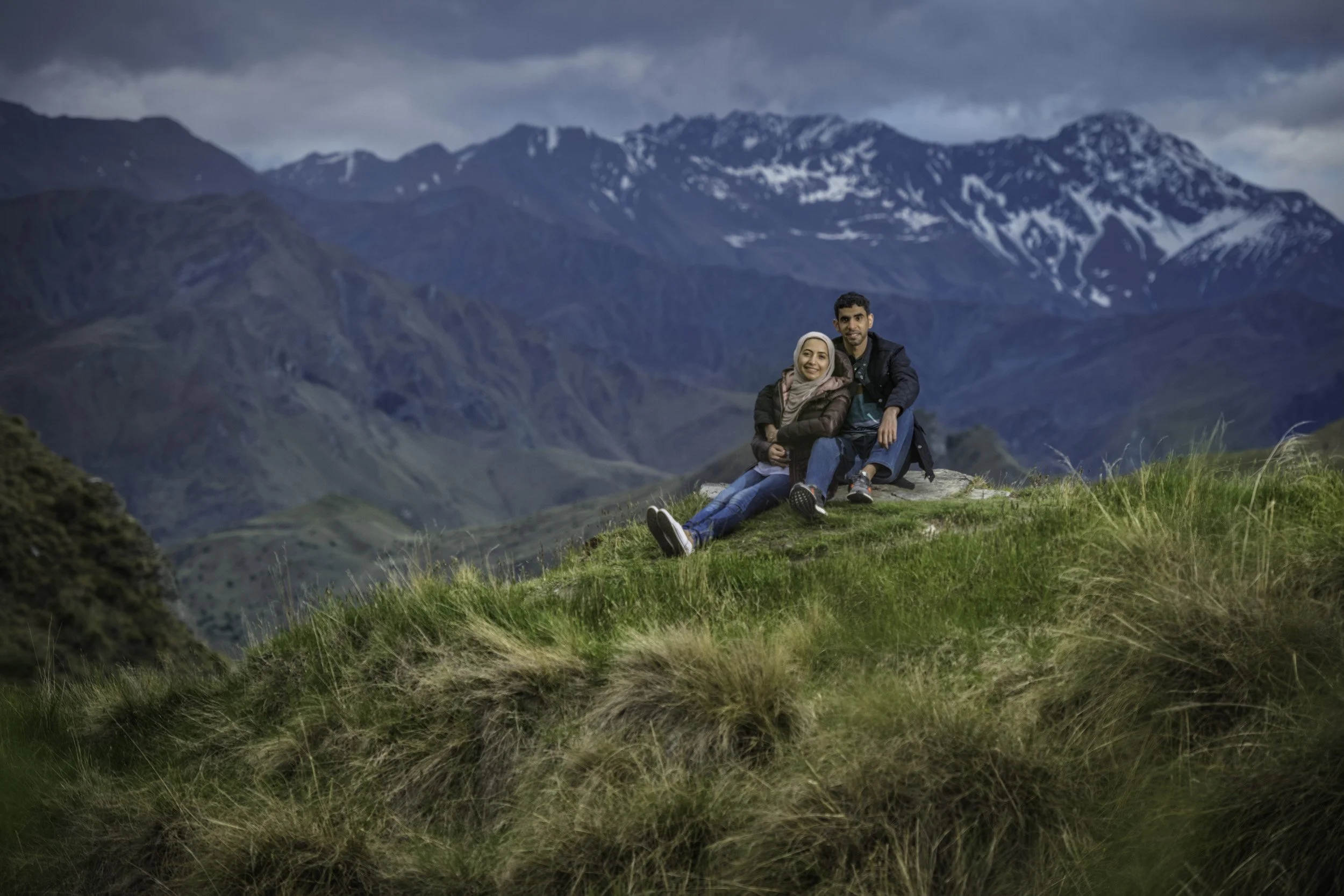 Couple photographed during their private guided tour with professional photography included