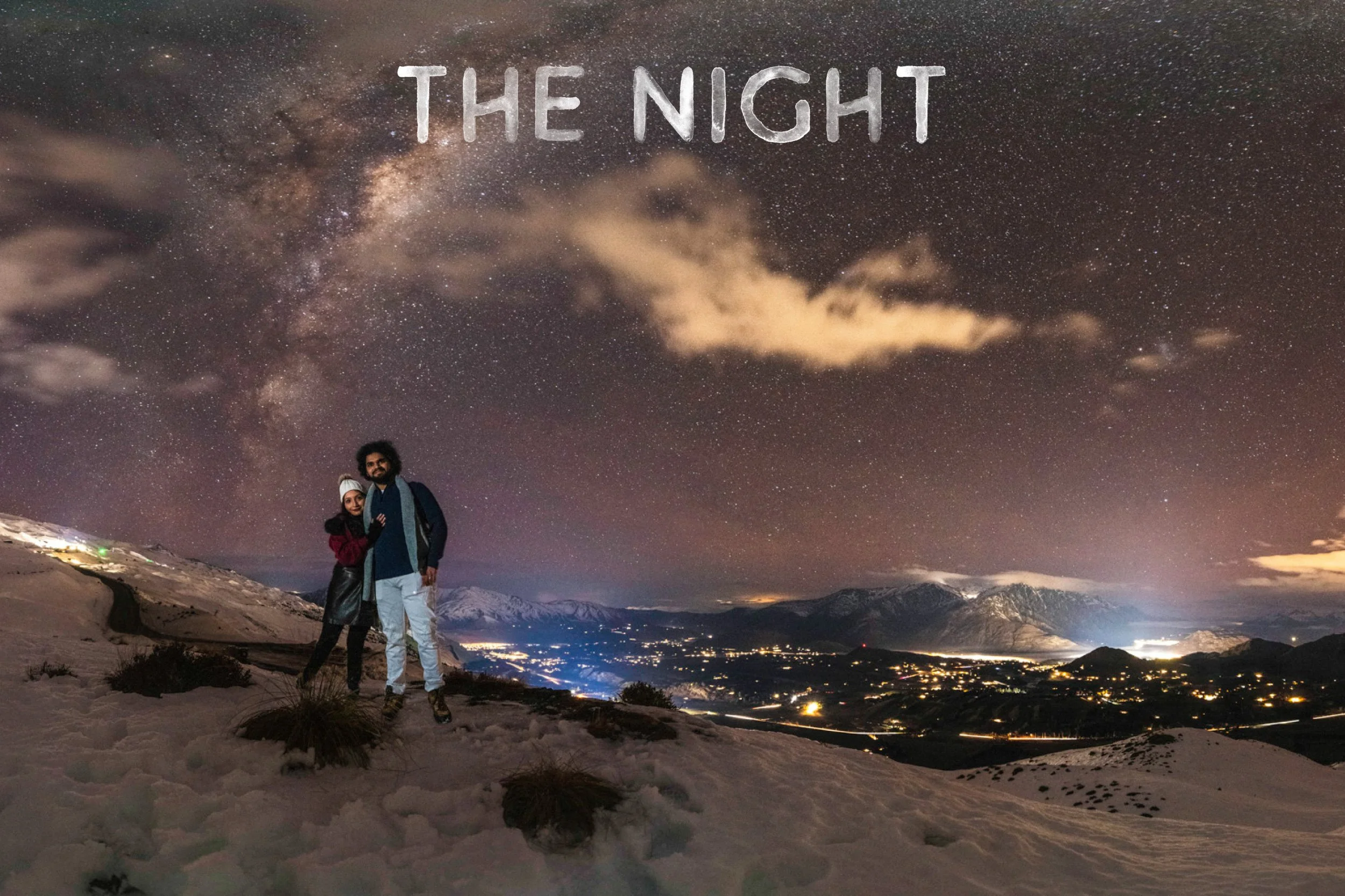 Milky Way panorama over the Wakatipu Basin, private stargazing tour, Queenstown - Part of a Day into Night Proposal