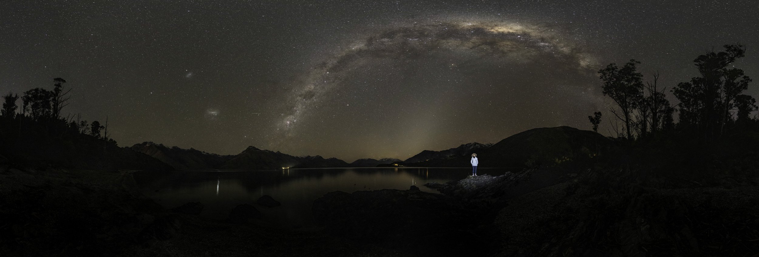 Guest astro portrait under the Milky Way, AuthenticAs Starry Night Adventure