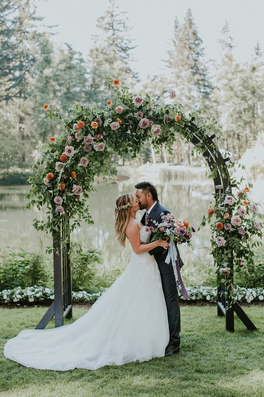 portland oregon wedding florist bridal veil