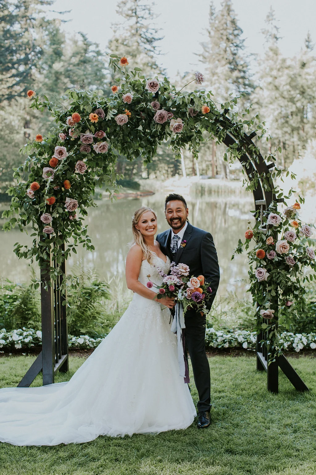 portland oregon wedding florist bridal veil