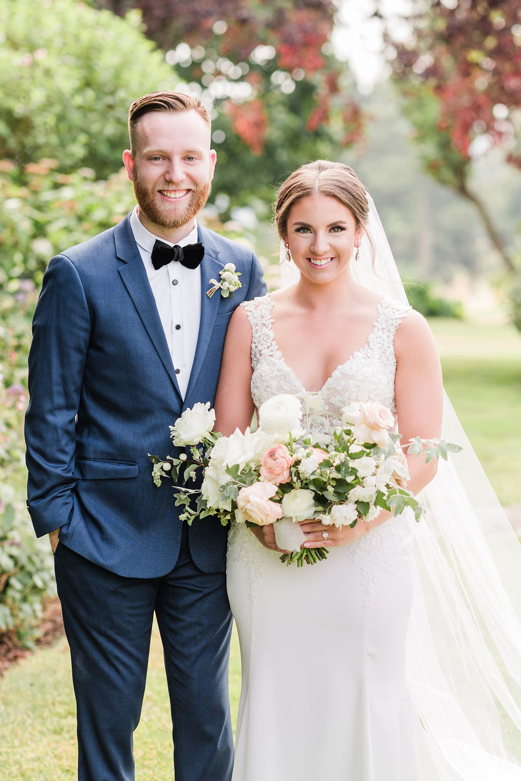 portland oregon wedding and event florist blush wedding