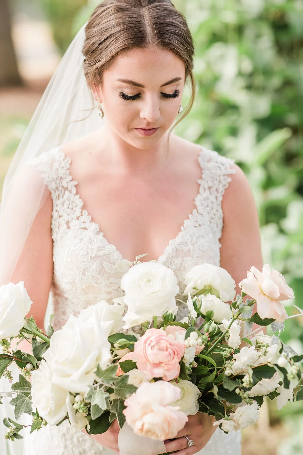 portland oregon wedding and event florist blush wedding