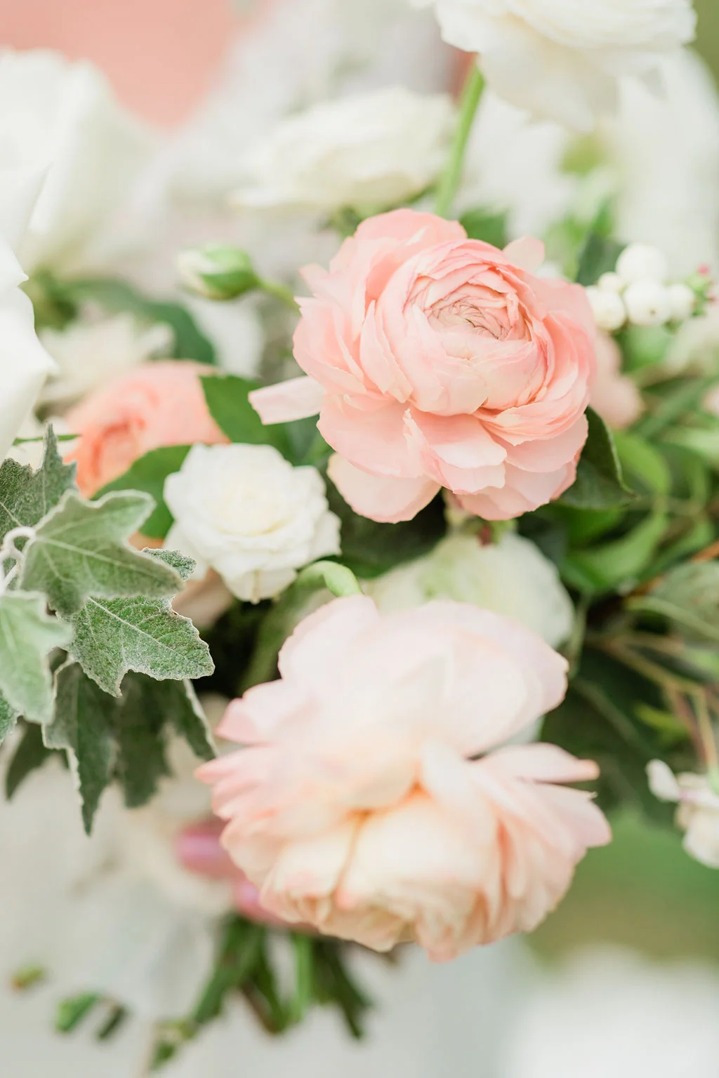 portland oregon wedding and event florist blush wedding