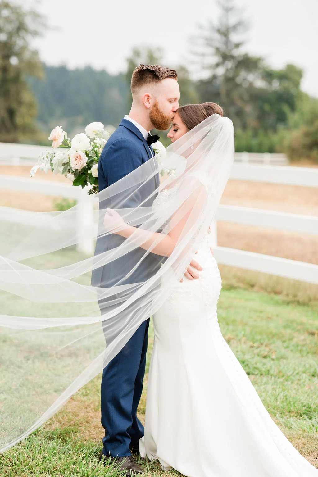 portland oregon wedding and event florist blush wedding