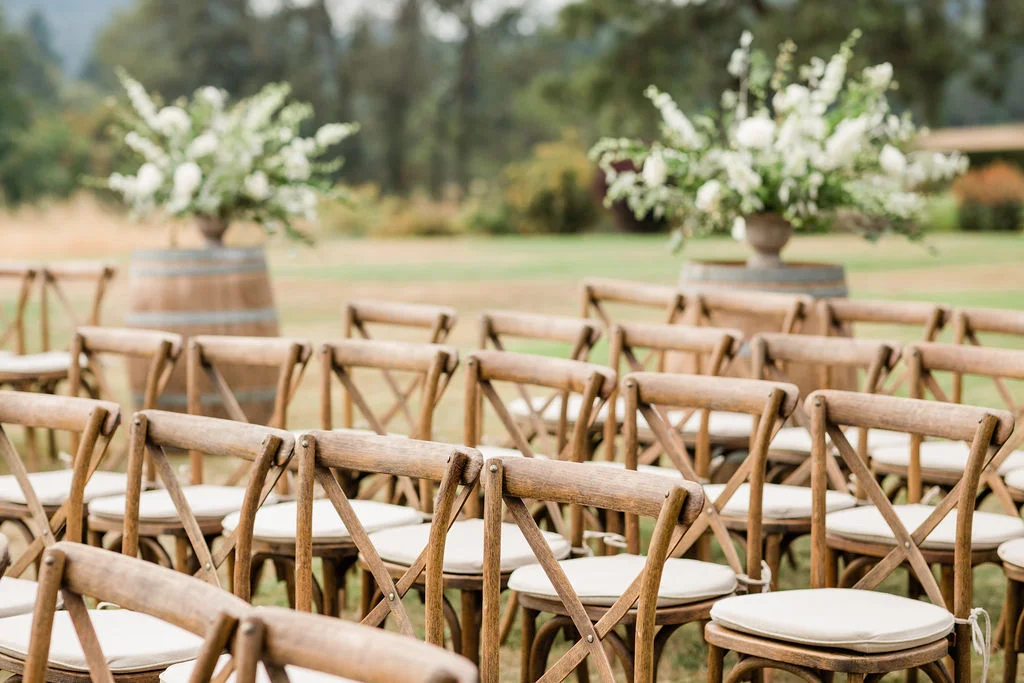 portland oregon wedding and event florist blush wedding