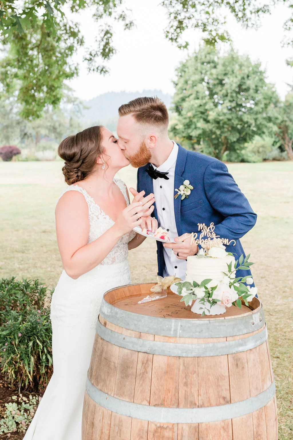 portland oregon wedding and event florist blush wedding