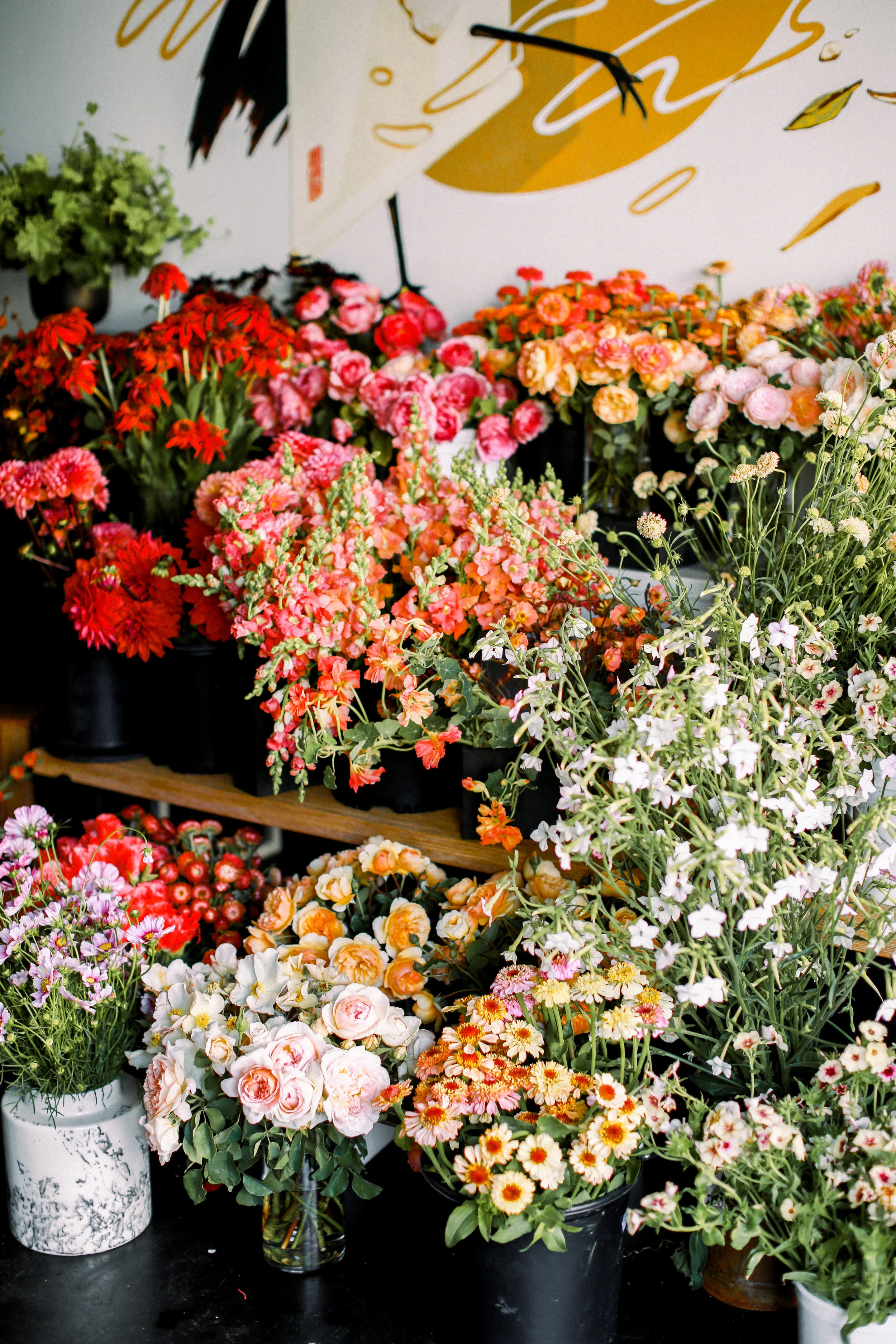 portland oregon wedding florist foraged blooms workshop