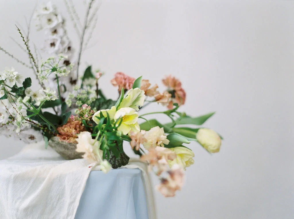 portland oregon wedding florist spring foraged blooms