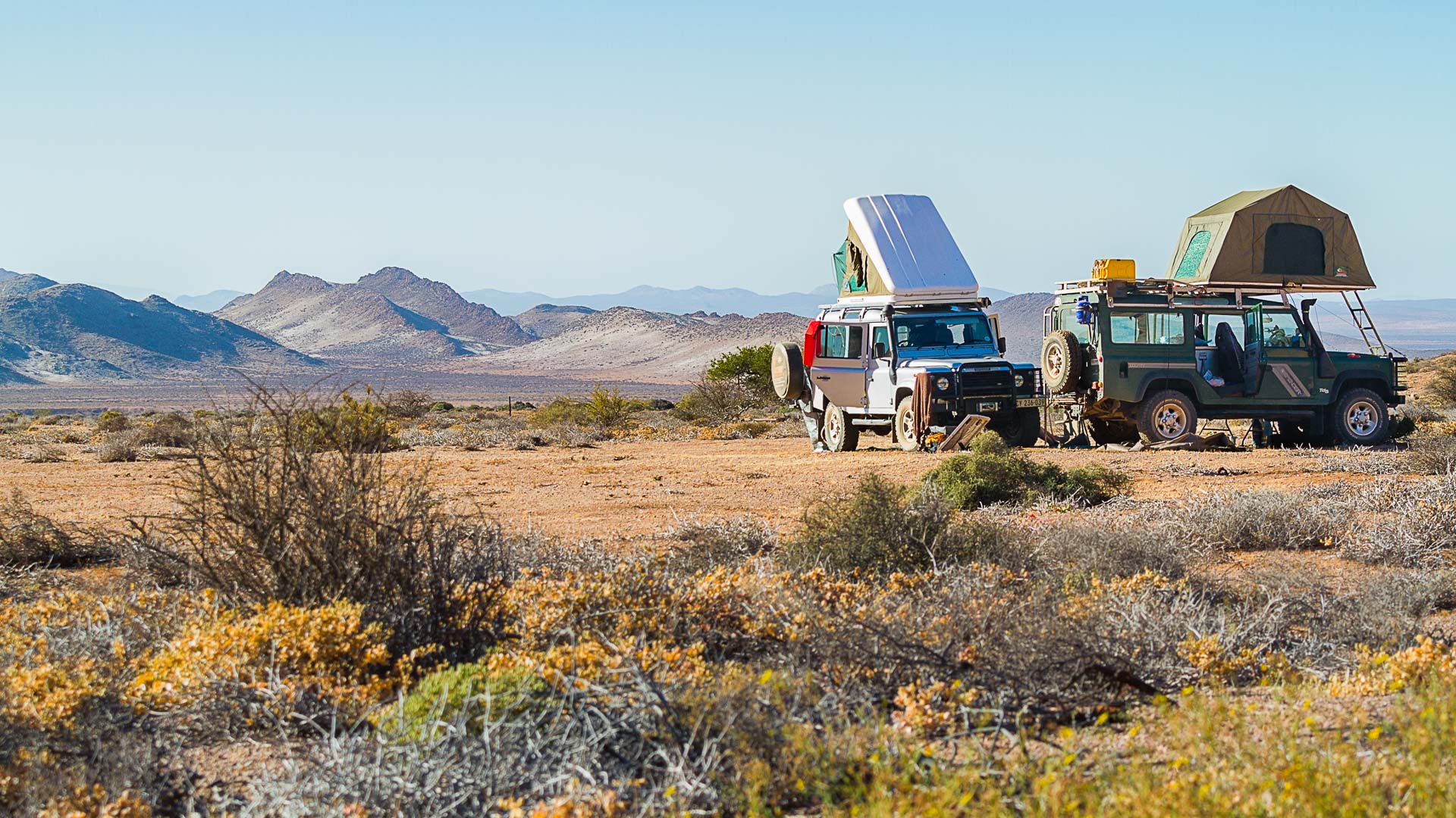 Camping at Tierhoek Community Camp