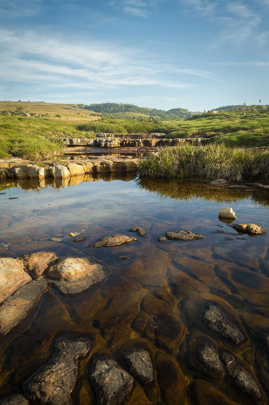 The pristine Luputhana grasslands.