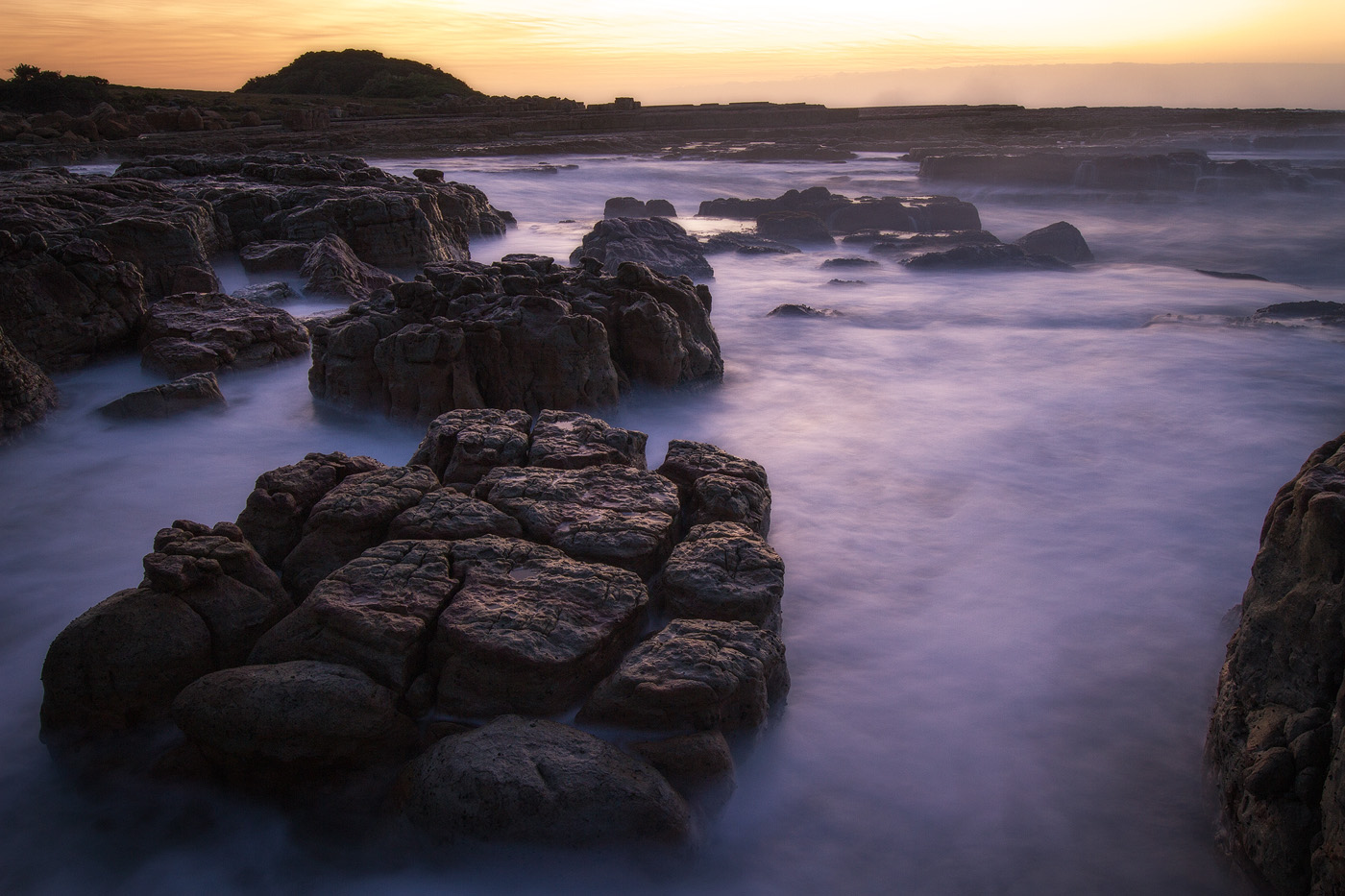 Castle Rock – Sea-beaten rocks near Luputhana.