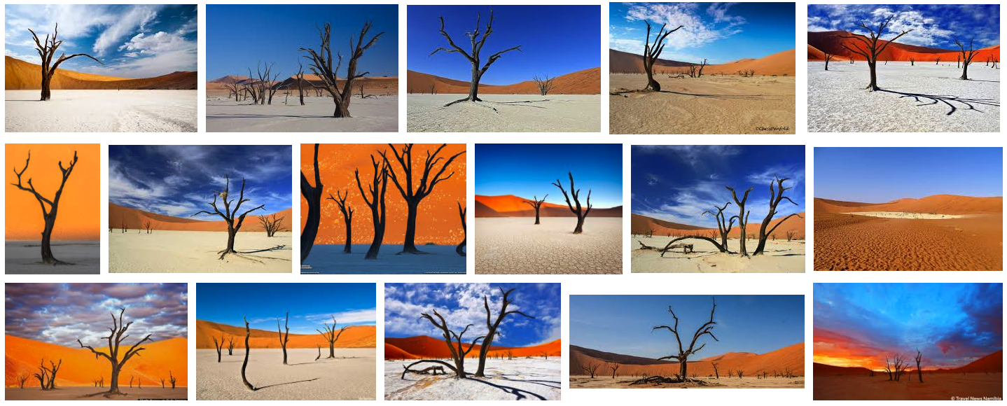 The results of a Google Images search for the term 'deadvlei'.