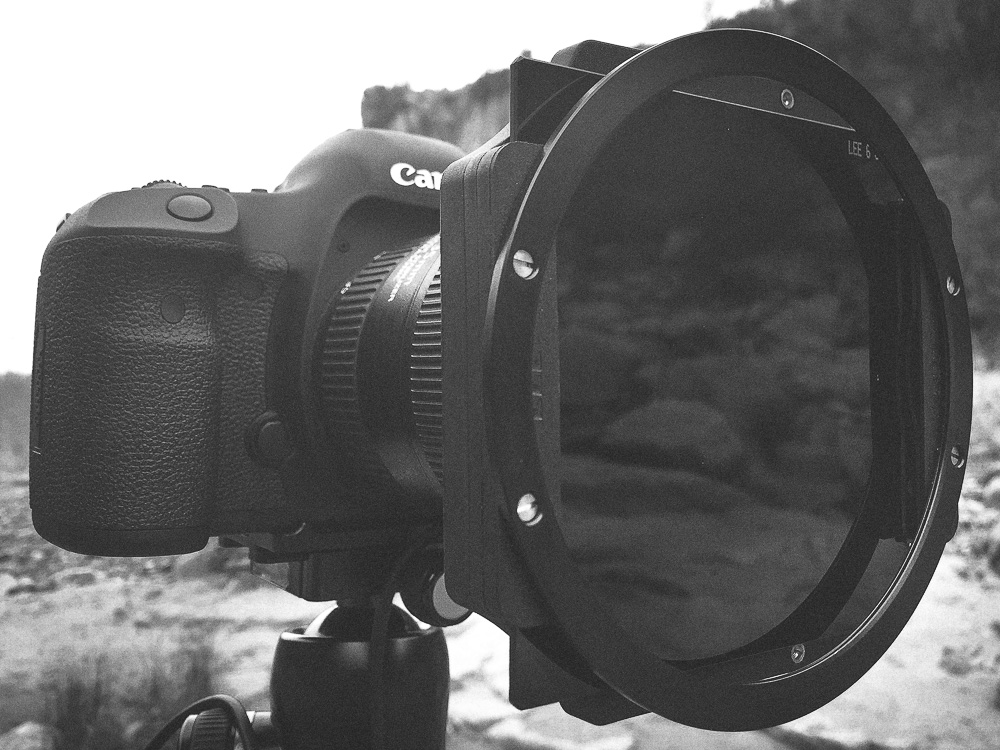 Camera, Lens, and ND Filter