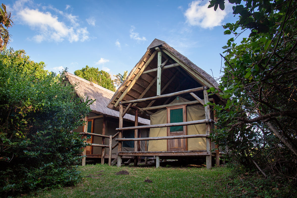 Luphuthana tented camp.