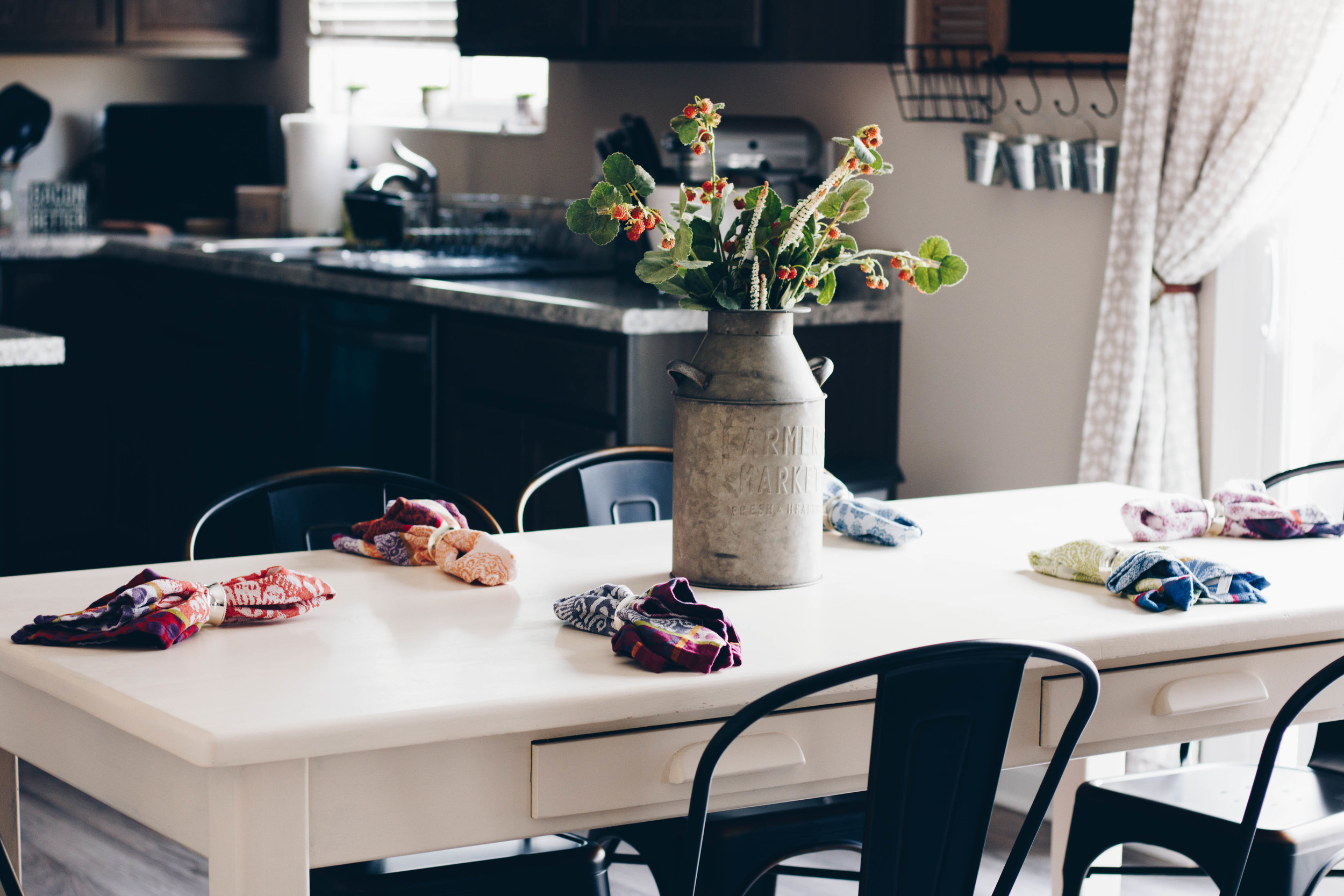 Home Edition Part One: Contemporary Kitchen by Indianapolis style blogger Trendy in Indy