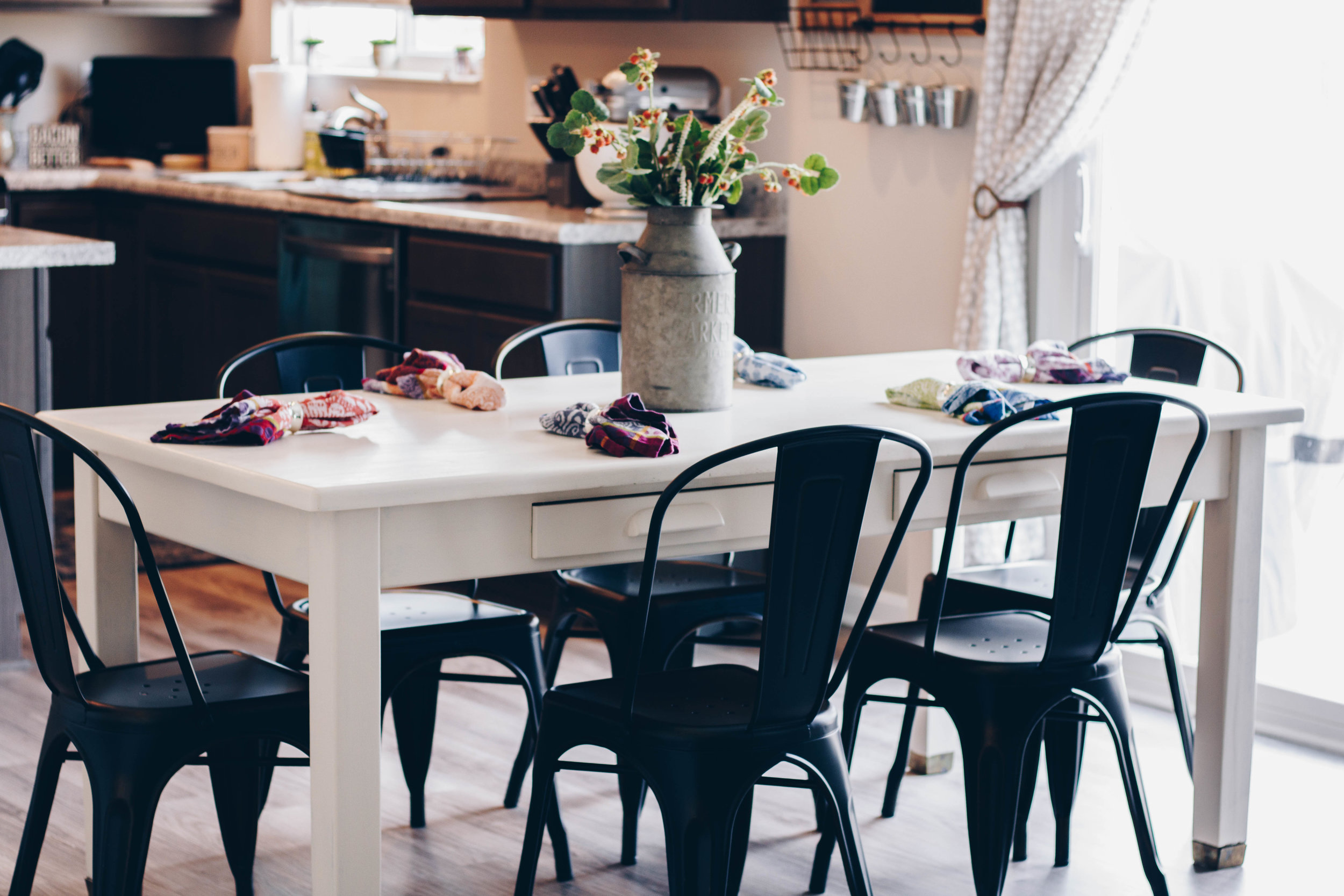 Home Edition Part One: Contemporary Kitchen by Indianapolis style blogger Trendy in Indy